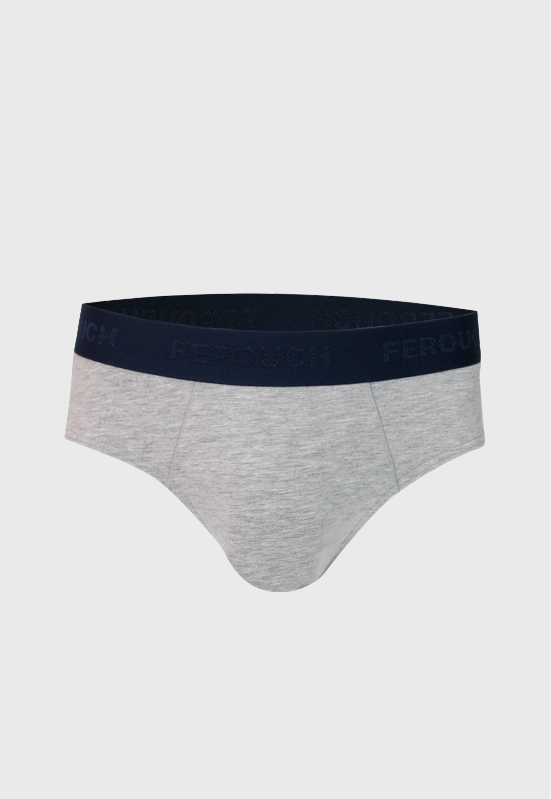 Tripack Slip Gris Dk Grey Melange-2