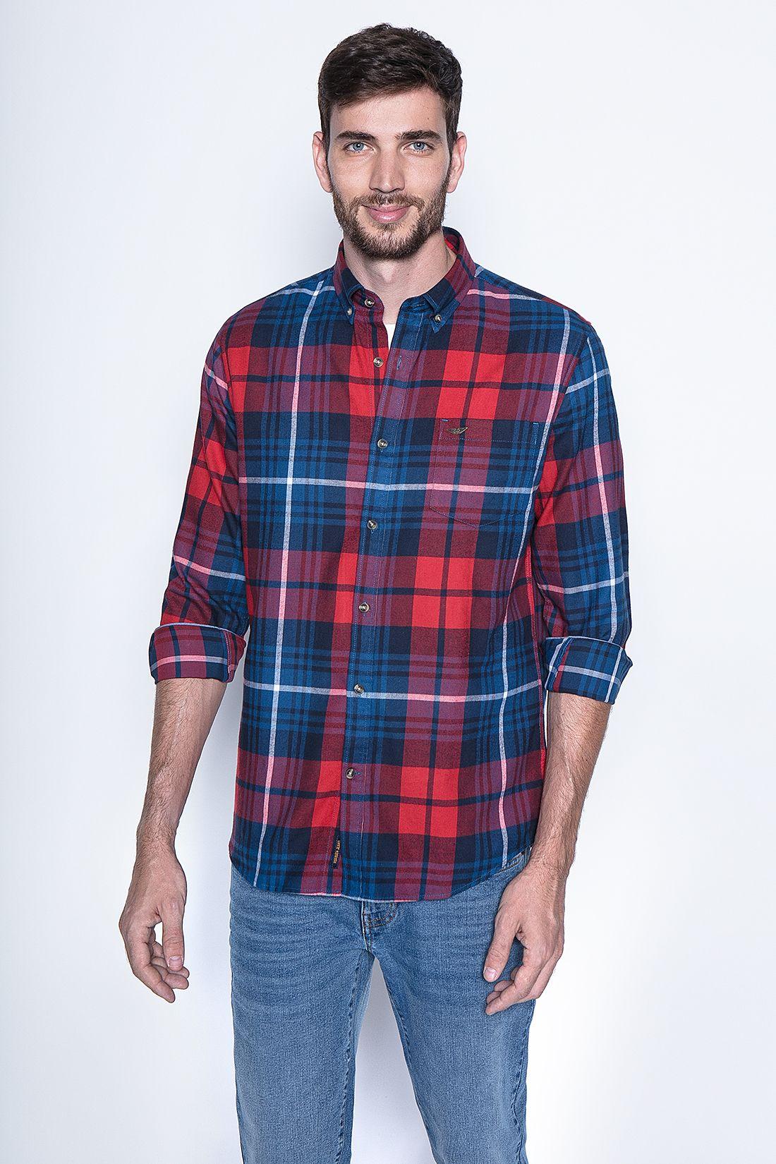 Camisa Cuadro Texas Fj Red-0