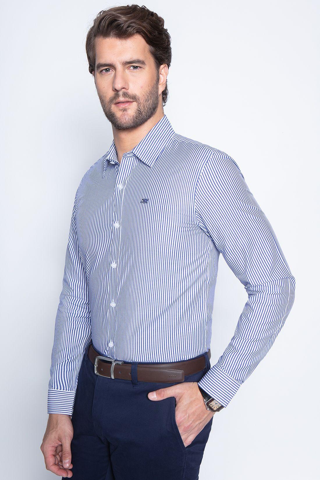 Camisa Lincoln Navy-0