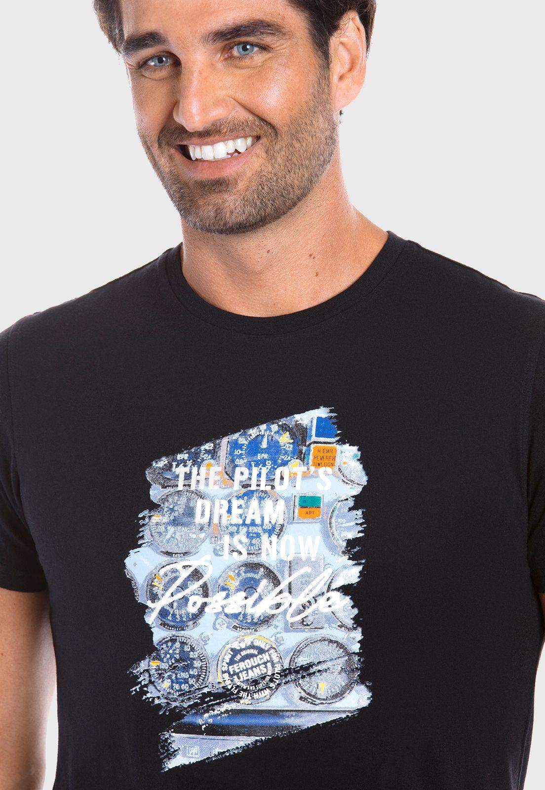 Polera Florida Black-3