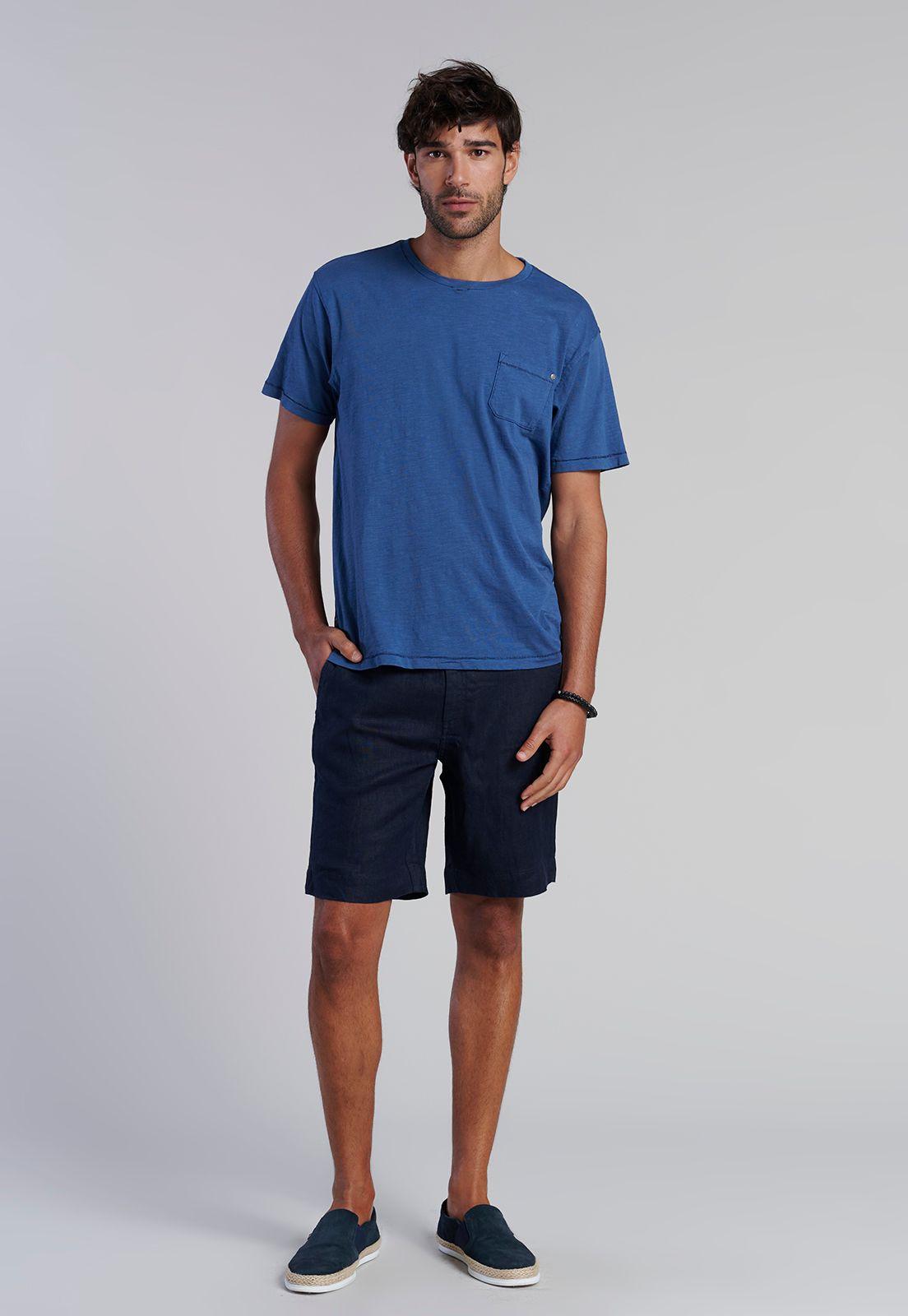 Polera Bolsillo Boston Navy-1