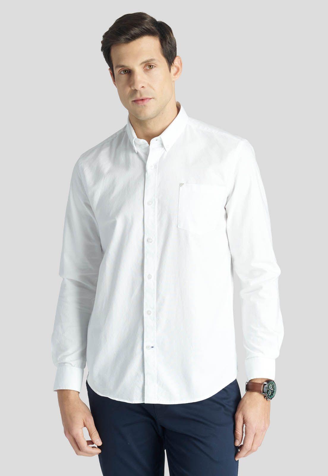 Camisa Heritage Exeter White-0