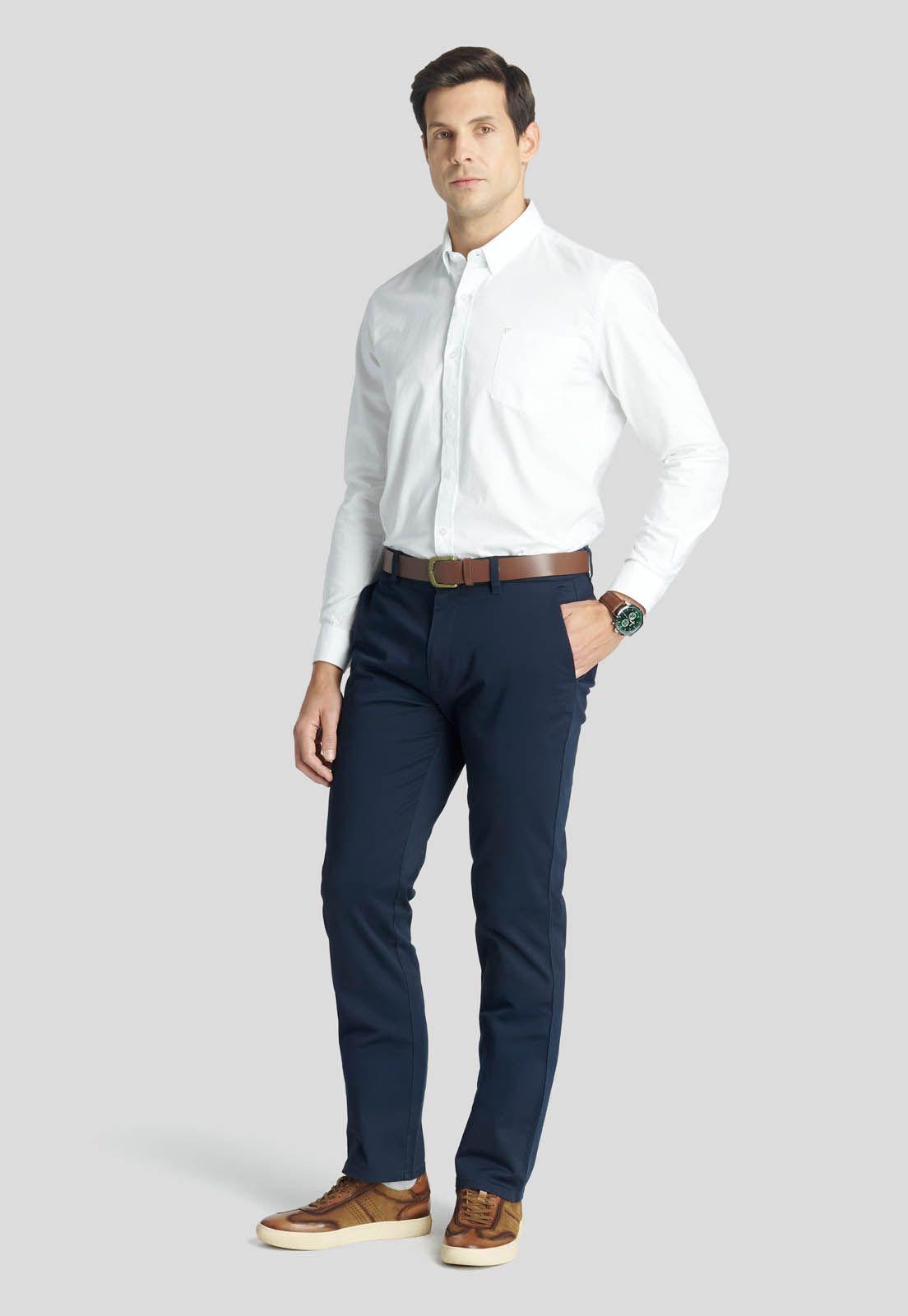 Camisa Heritage Exeter White-4