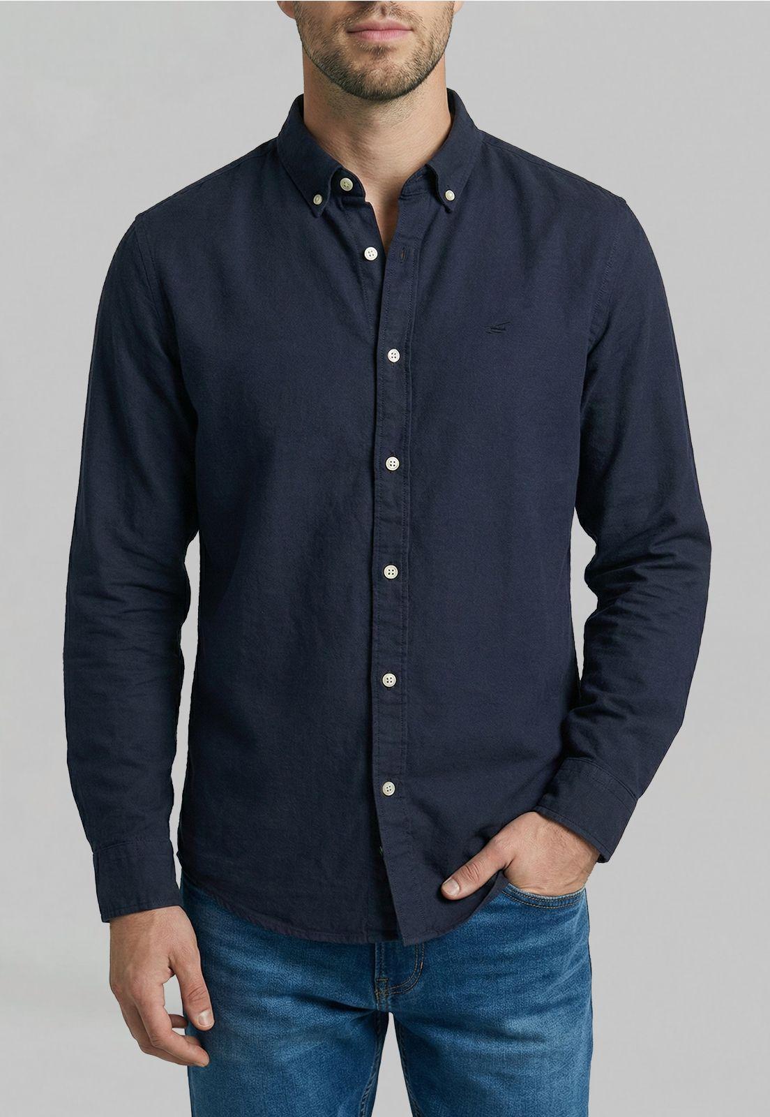 Camisa Smart Casual Coventry Navy-2