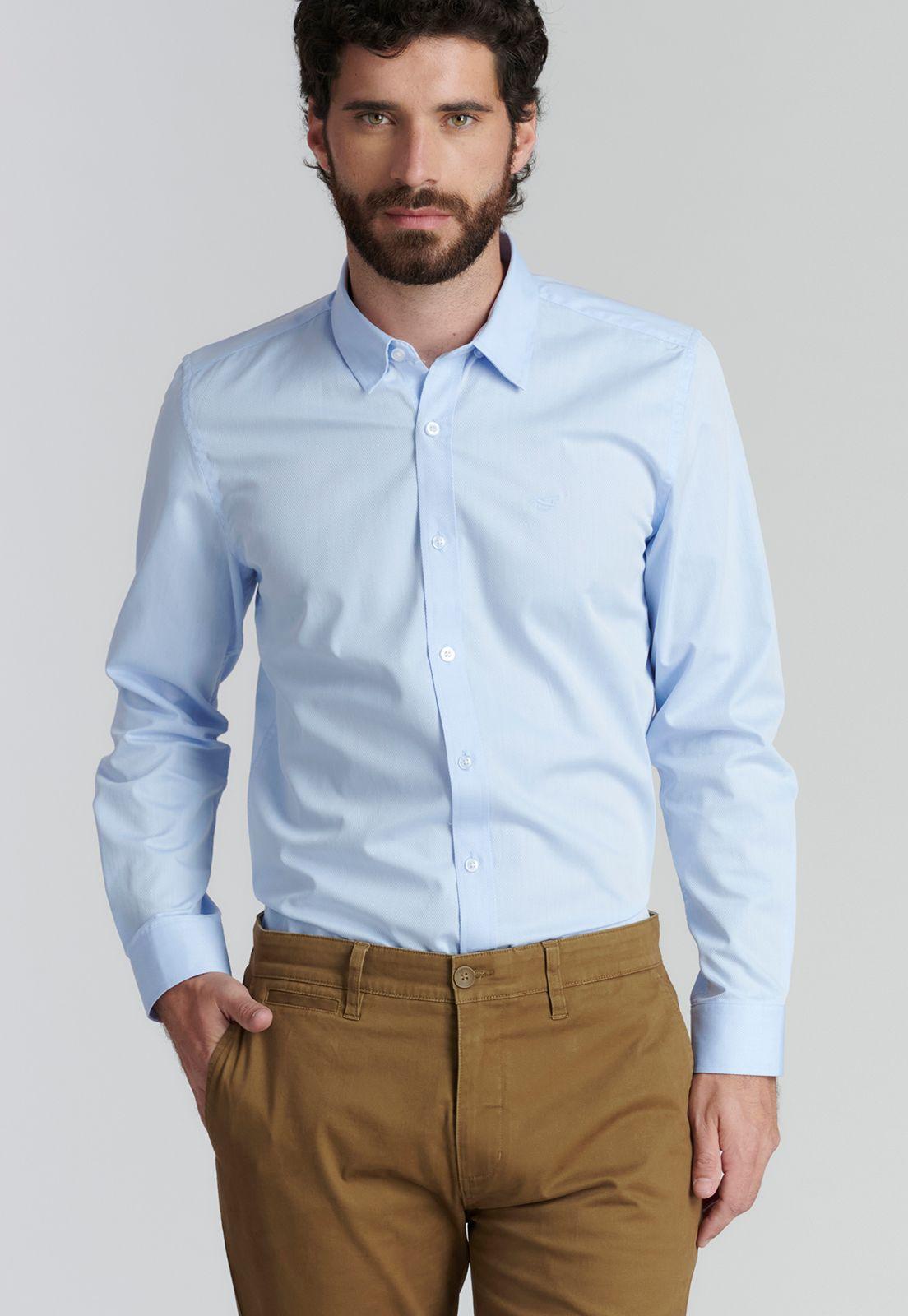 Camisa Alabama Smart Casual Sky-4