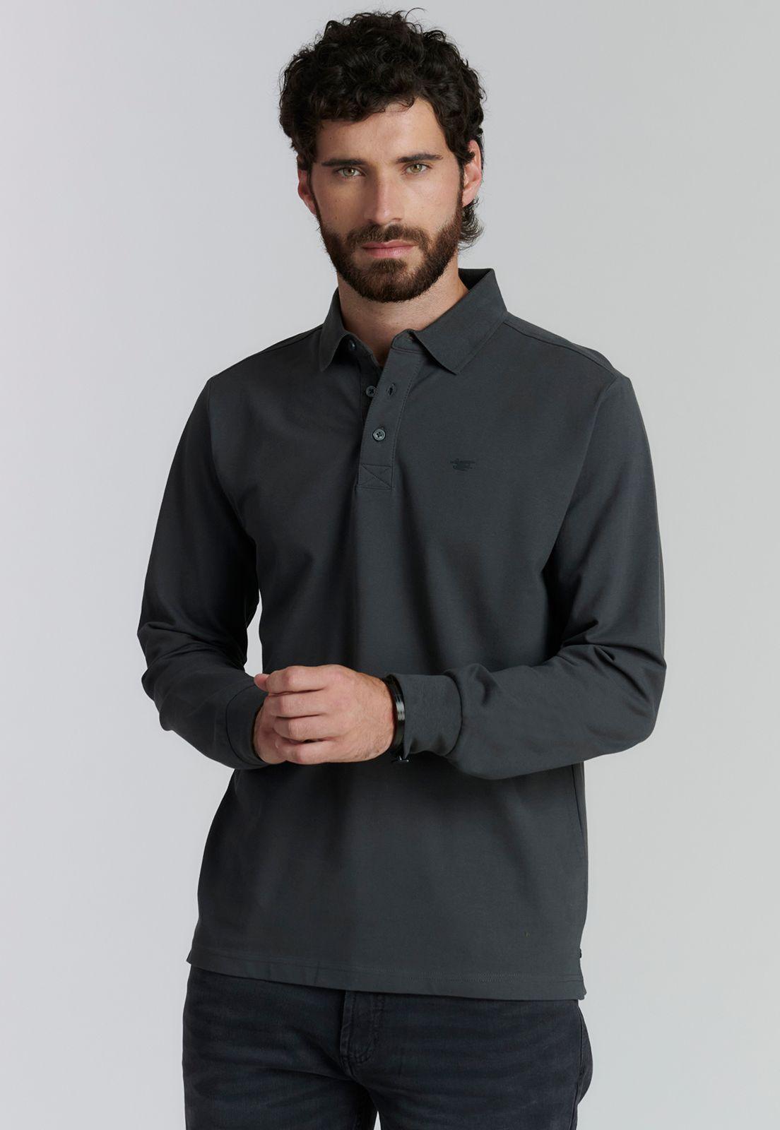 Polera Básica Dakota Fr Graphite-0