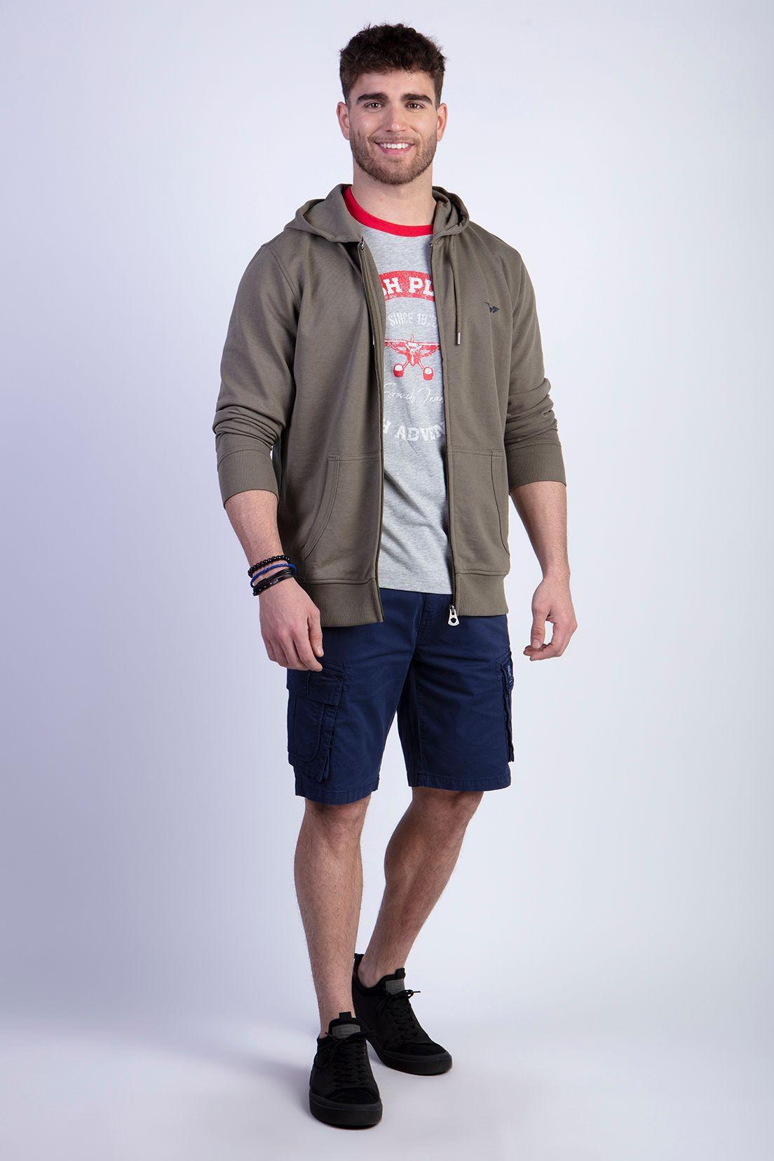 Polerón Full Zipper Military-2