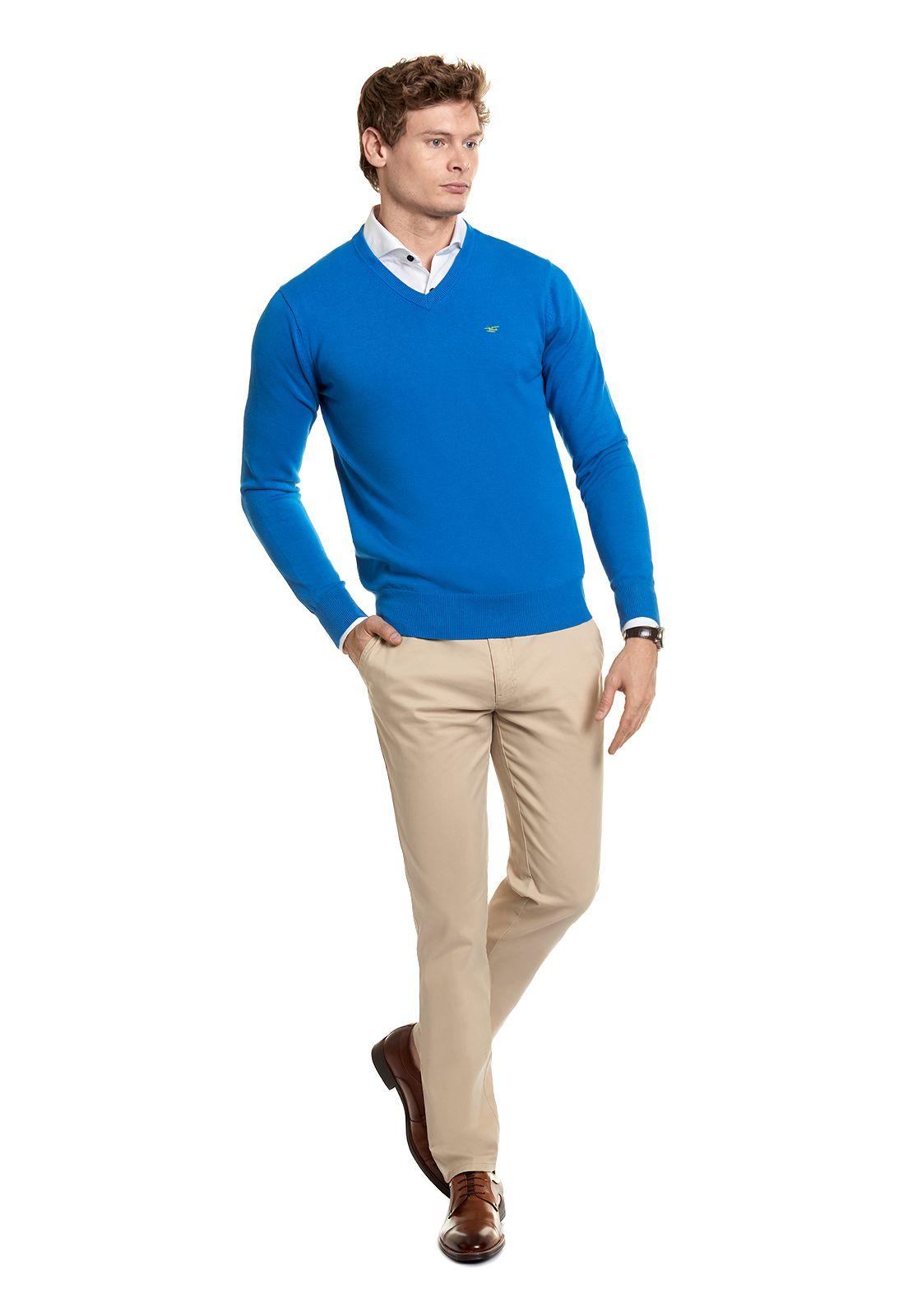 Sweater Smart Casual L/S Blue-1