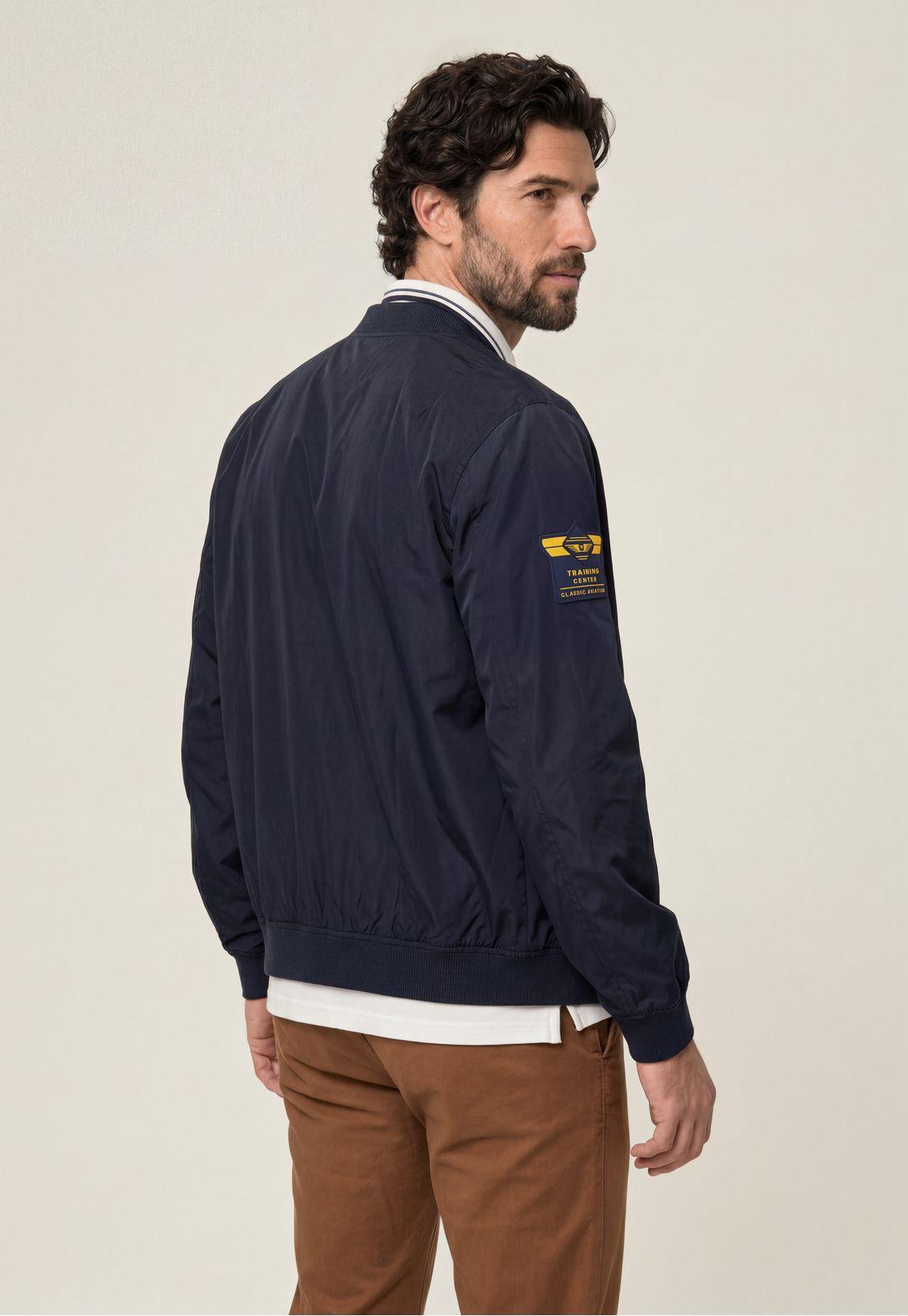 Chaqueta Pilot Bomber Regular Navy-2