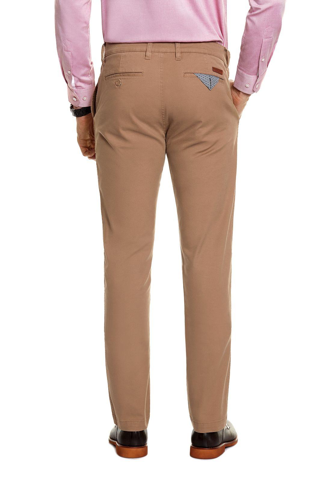 Pantalón Twill Slim /33 Almond-2