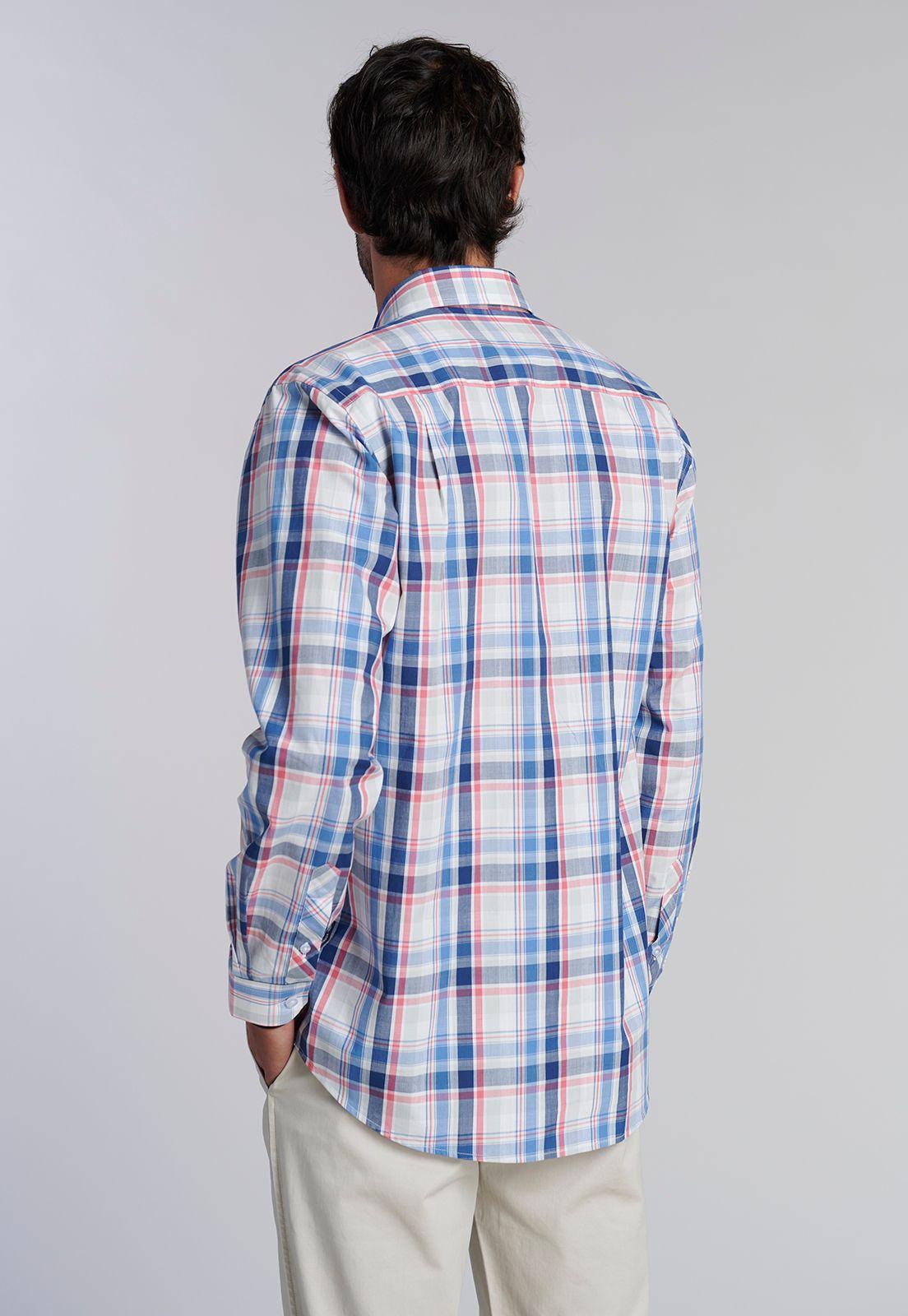 Camisa Check Orlando F Coral-3