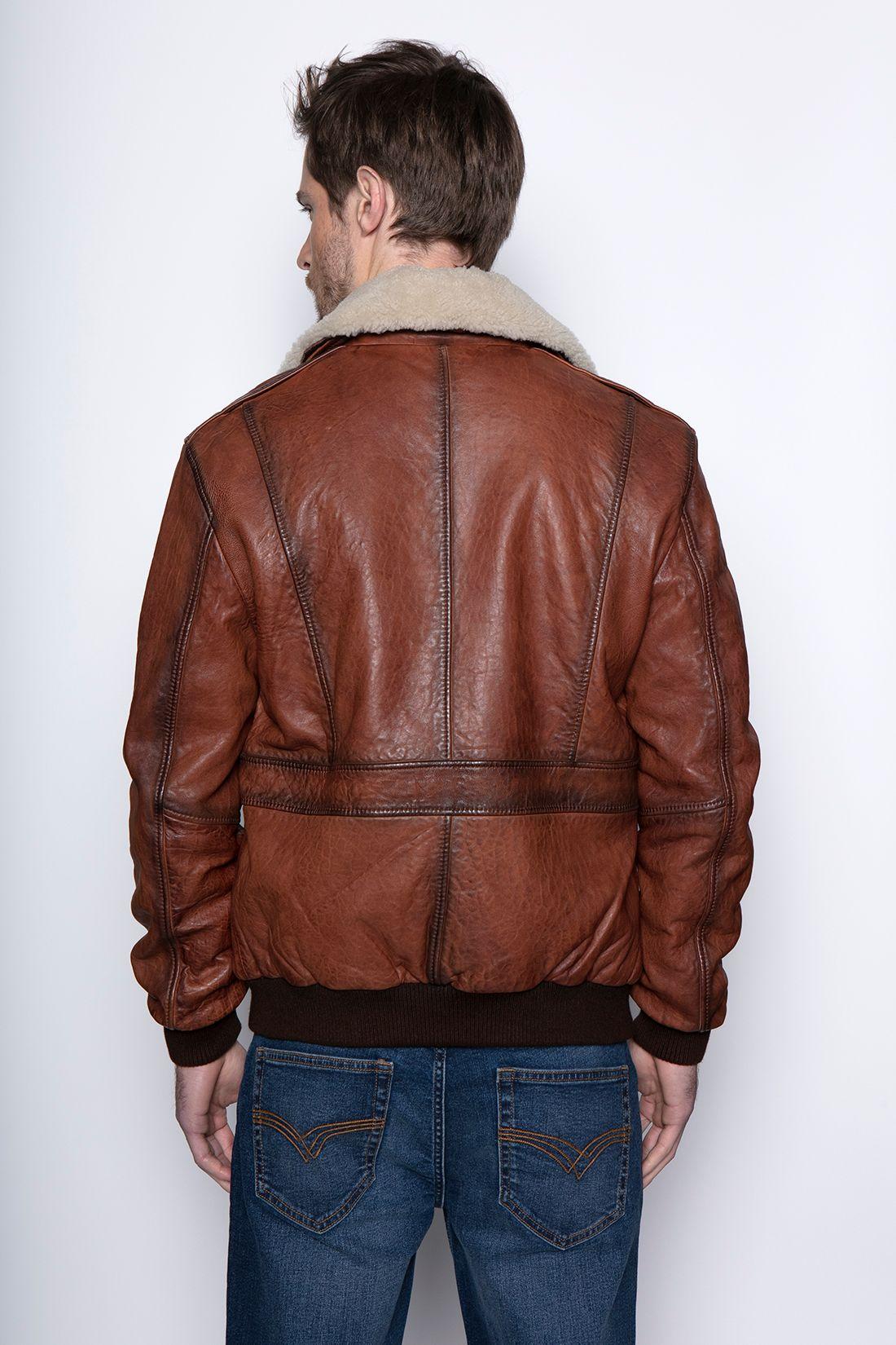 Chaqueta Pilot Brown Arkansas-1