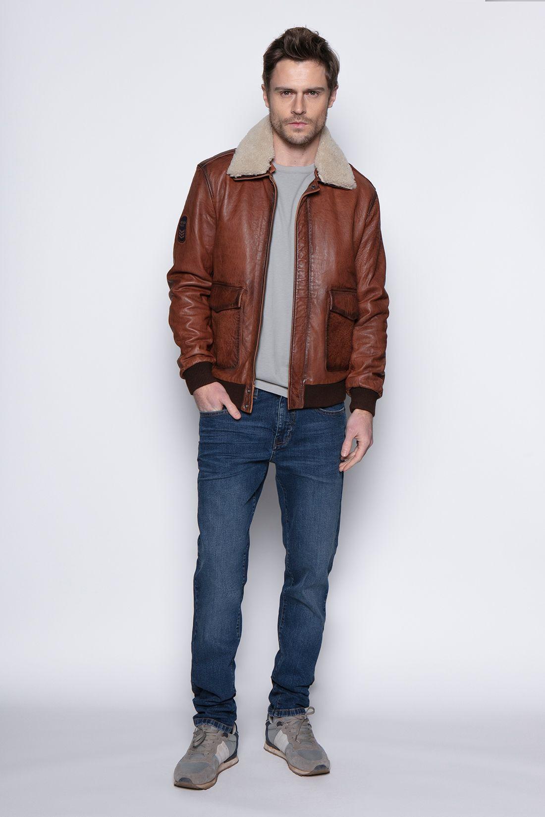 Chaqueta Pilot Brown Arkansas-3