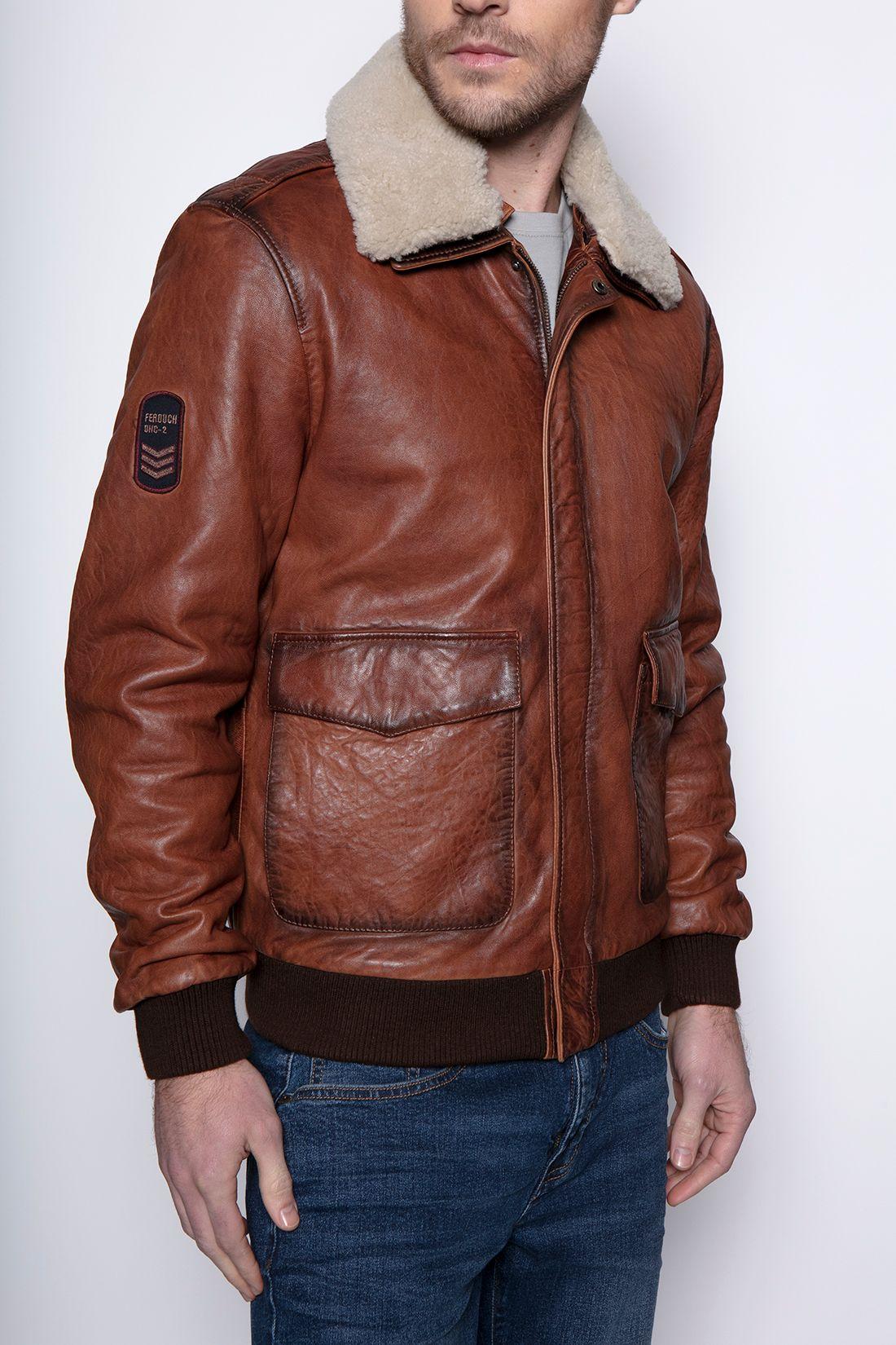 Chaqueta Pilot Brown Arkansas-4