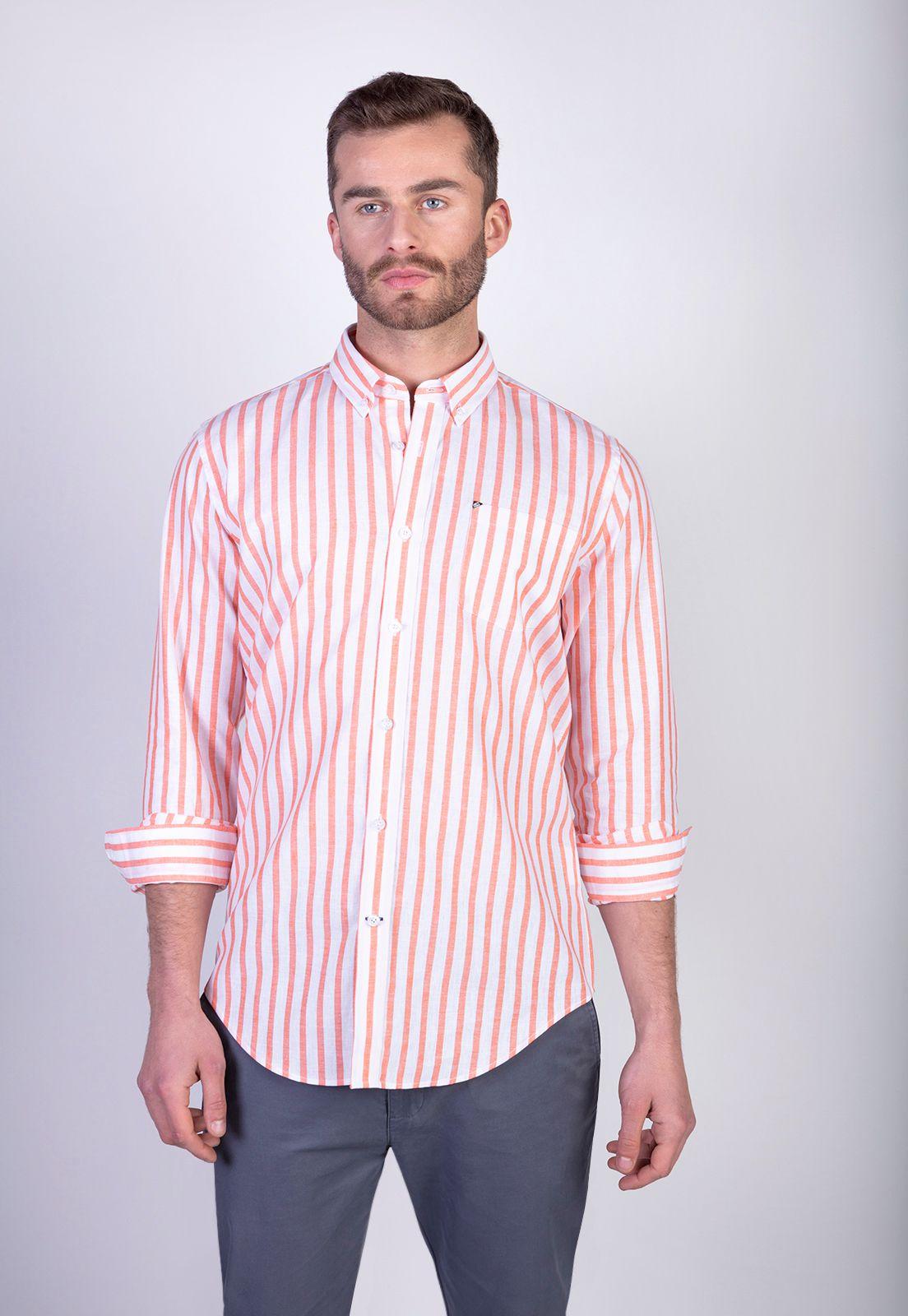 CAMISA SANDWELL ORANGE-0