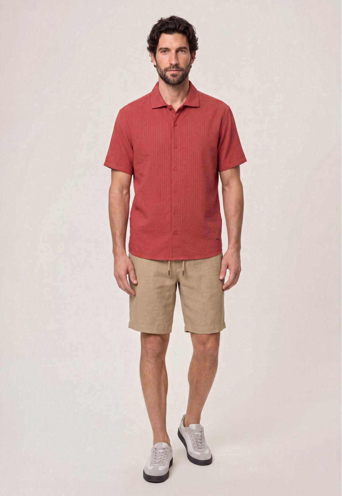Camisa Cabot Terracota-1