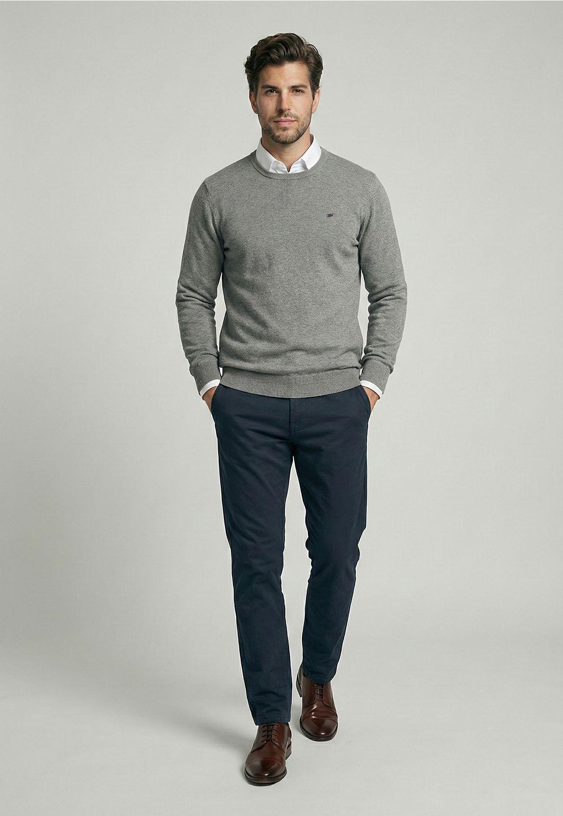 Sweater Paris Grey Melange-1