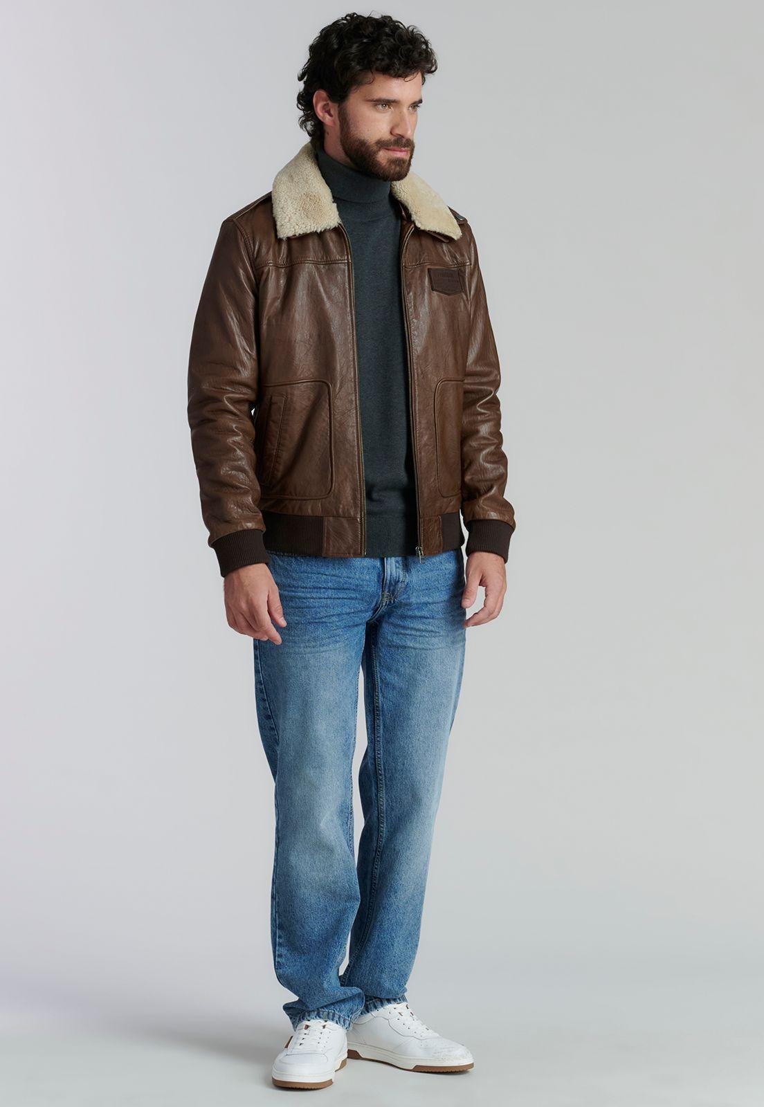 Chaqueta Cuero Montana Fr Brown-1