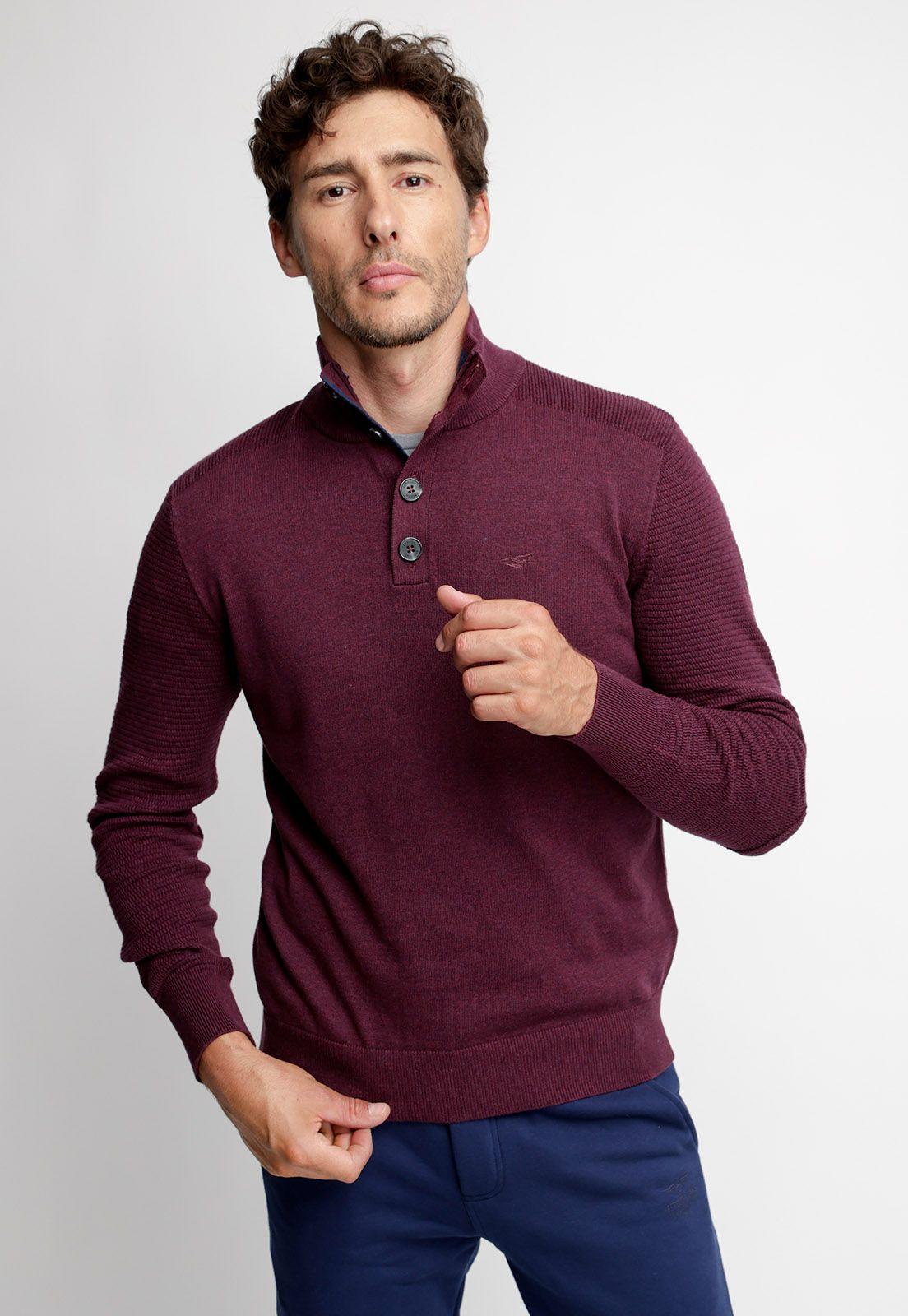 Sweater Kentucky Merlot Melange-0