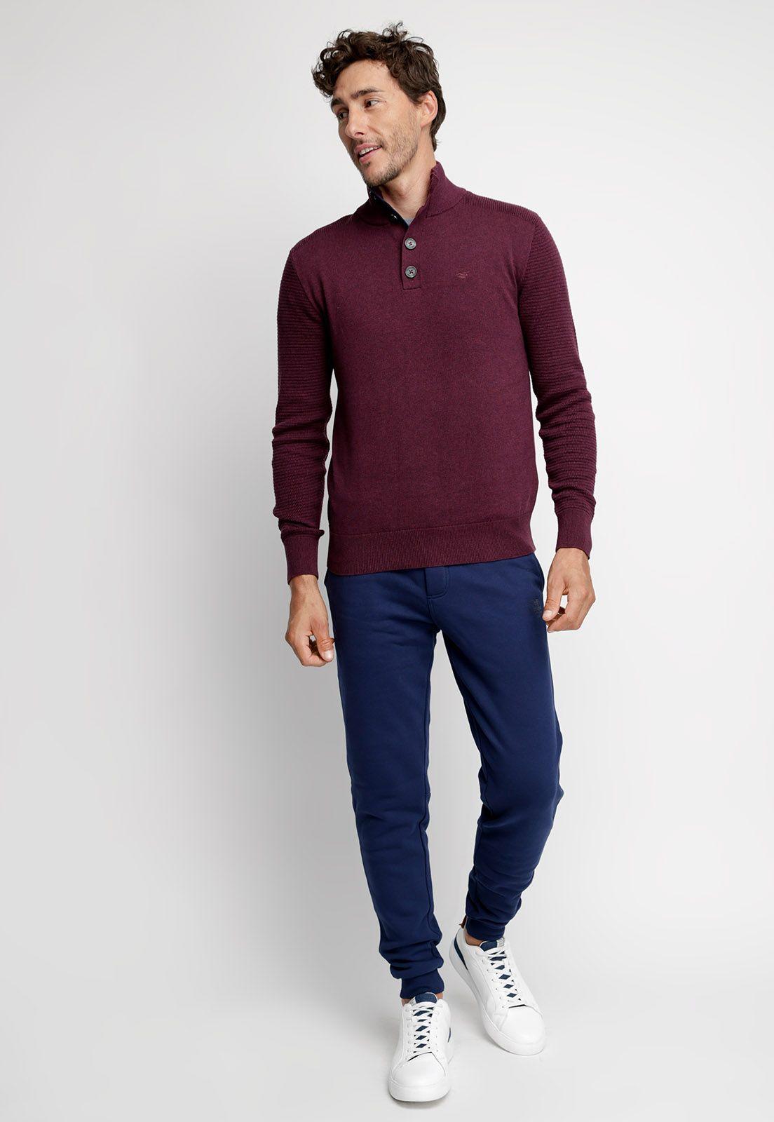 Sweater Kentucky Merlot Melange-3
