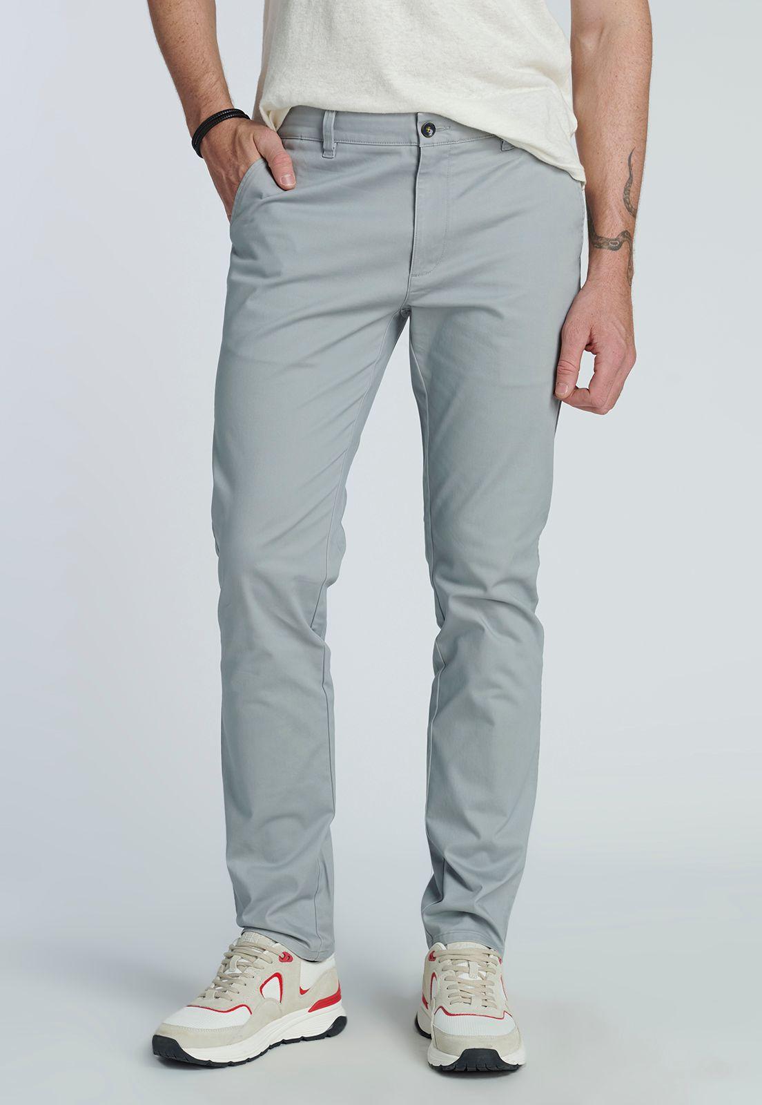 Pantalón Bagneau Slim Grey-0