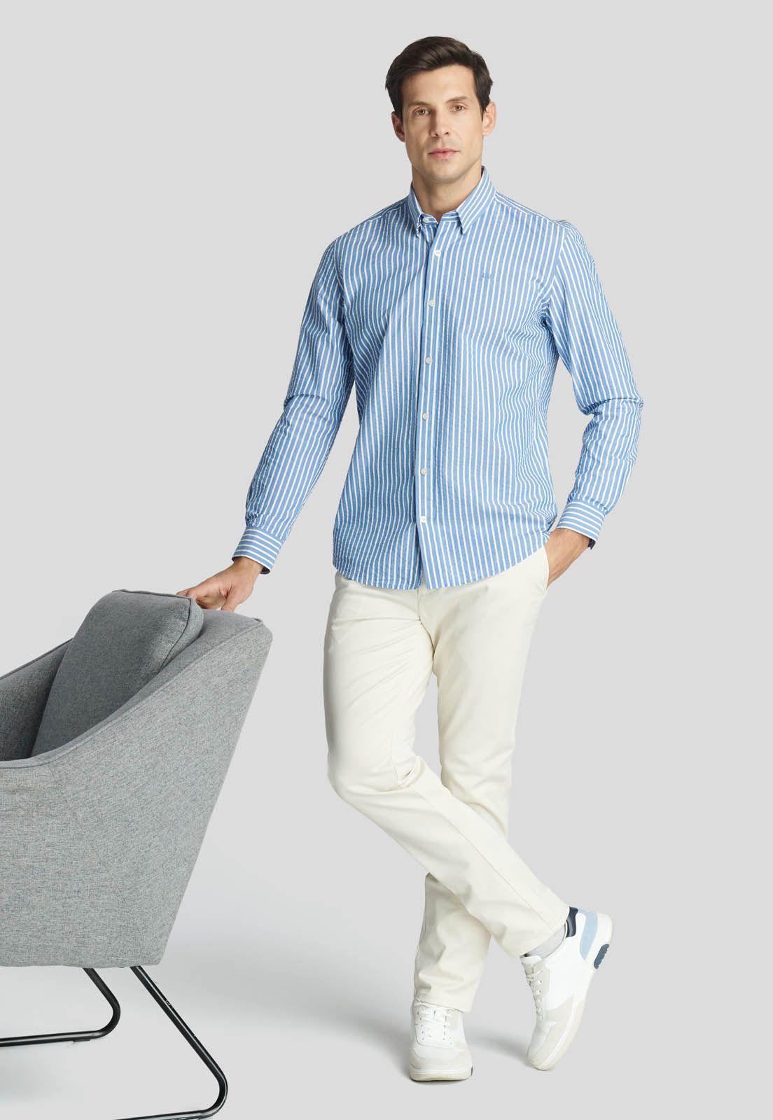 Camisa Monaco Heritage Blue-4