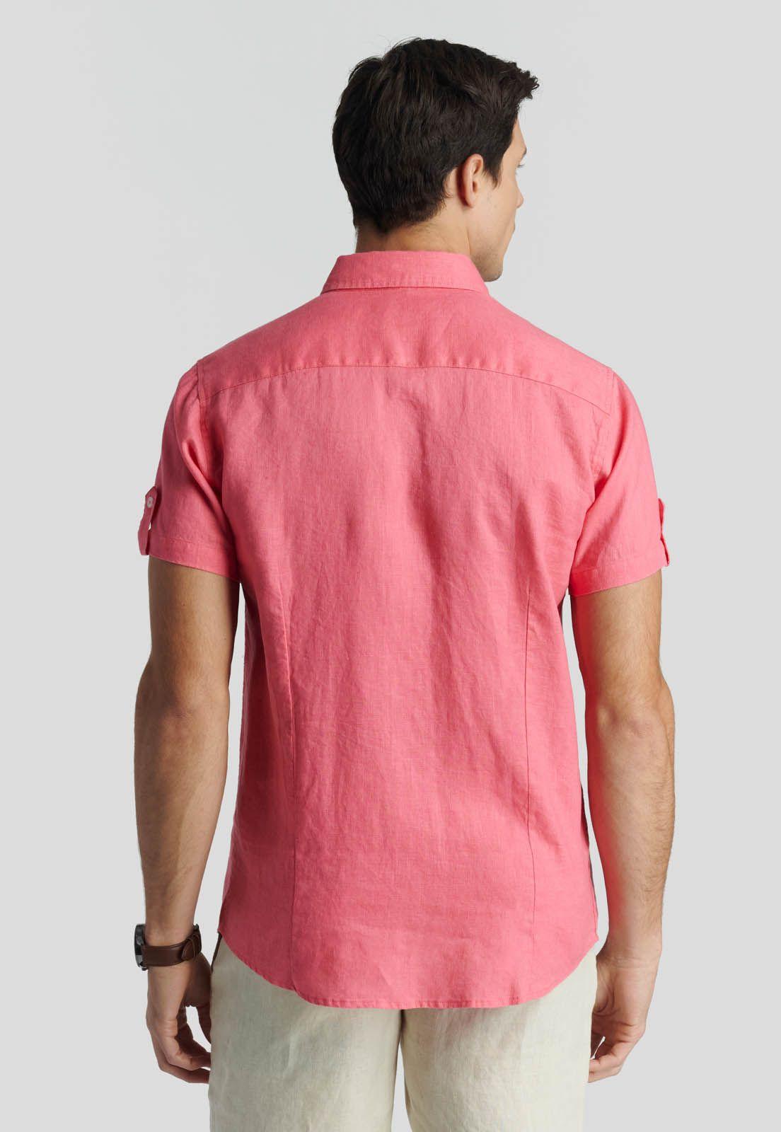 Camisa  Colchester Heritage Coral-3