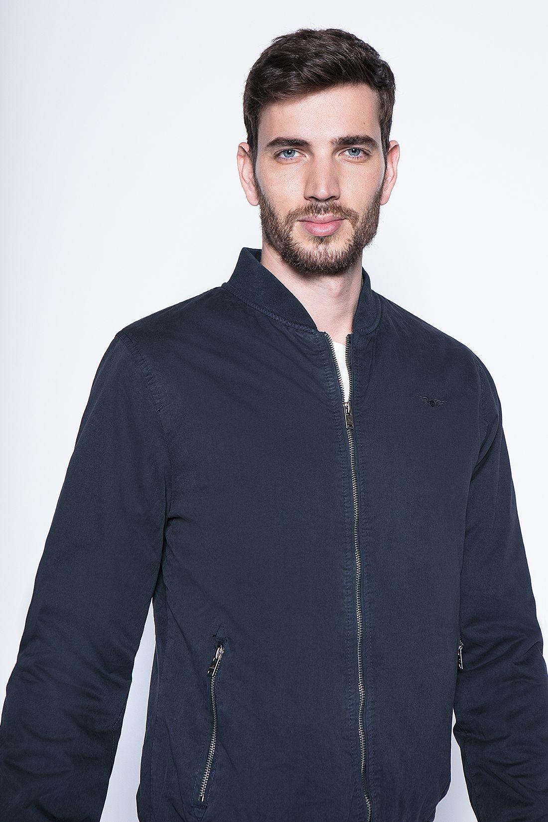 Chaqueta Navy Garment Dyed Fj-2