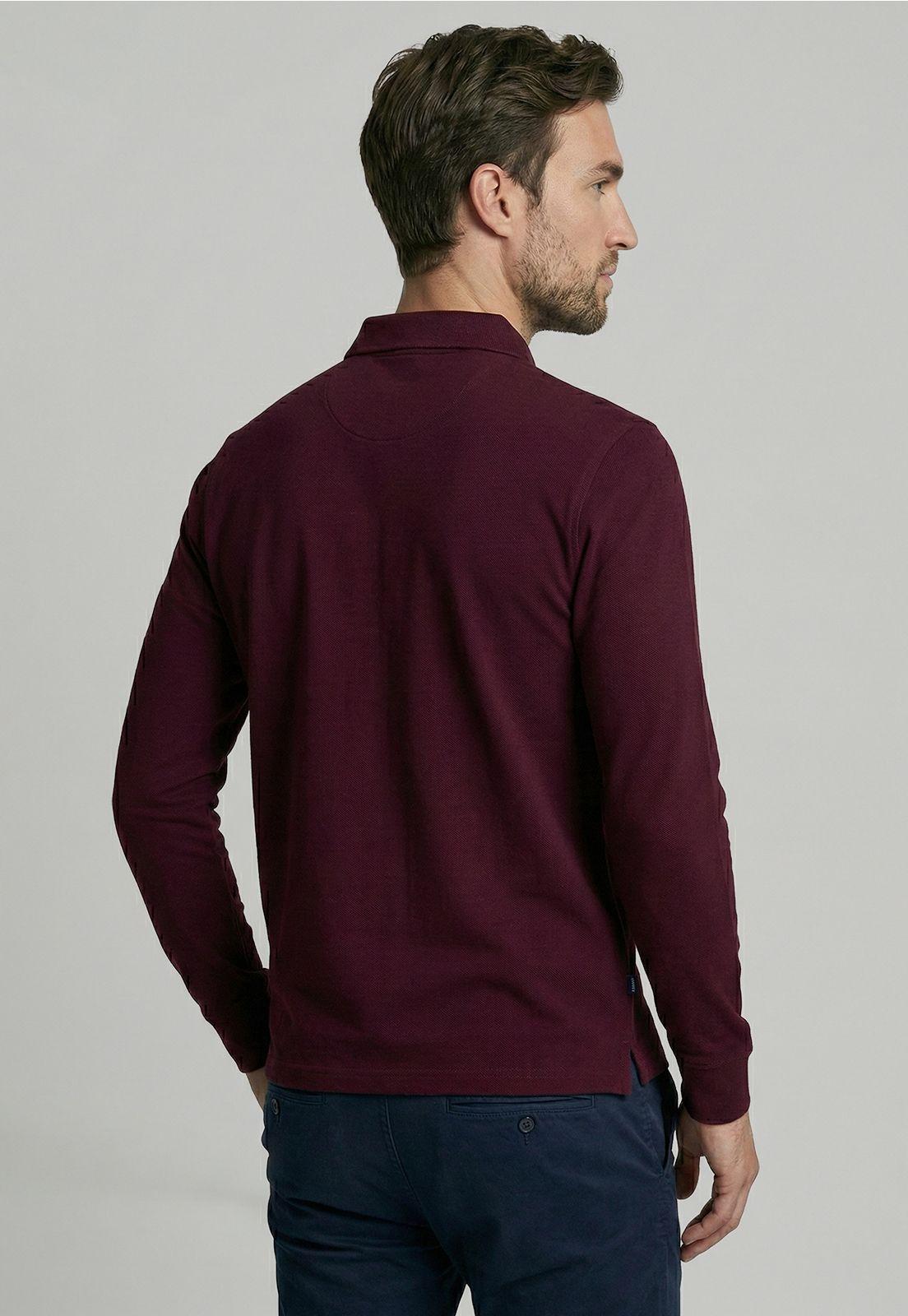 Poleras Basica Ml Pique Plum-3