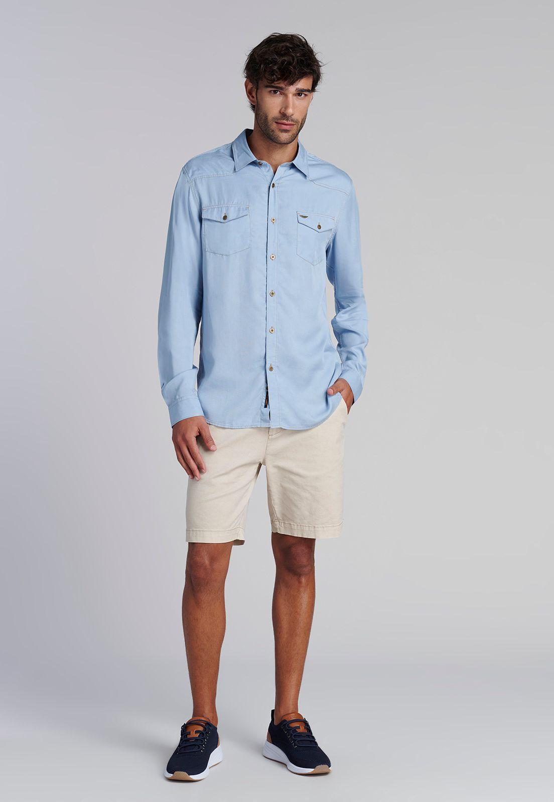 Camisa Tencel Dakota Fj Blue-1