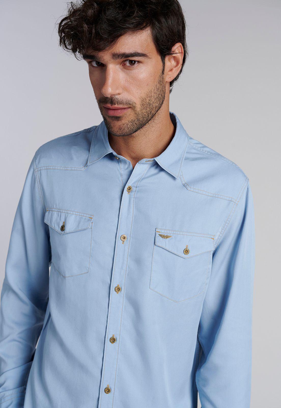 Camisa Tencel Dakota Fj Blue-4