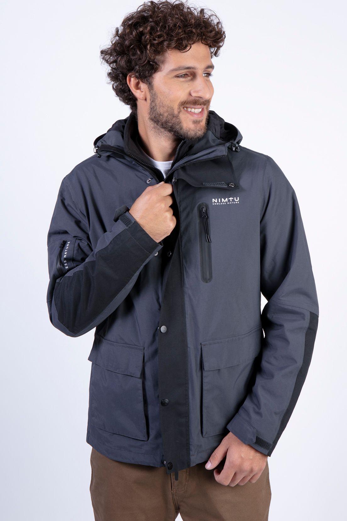 Chaqueta Urbana 3 En 1 Villarrica Black-0