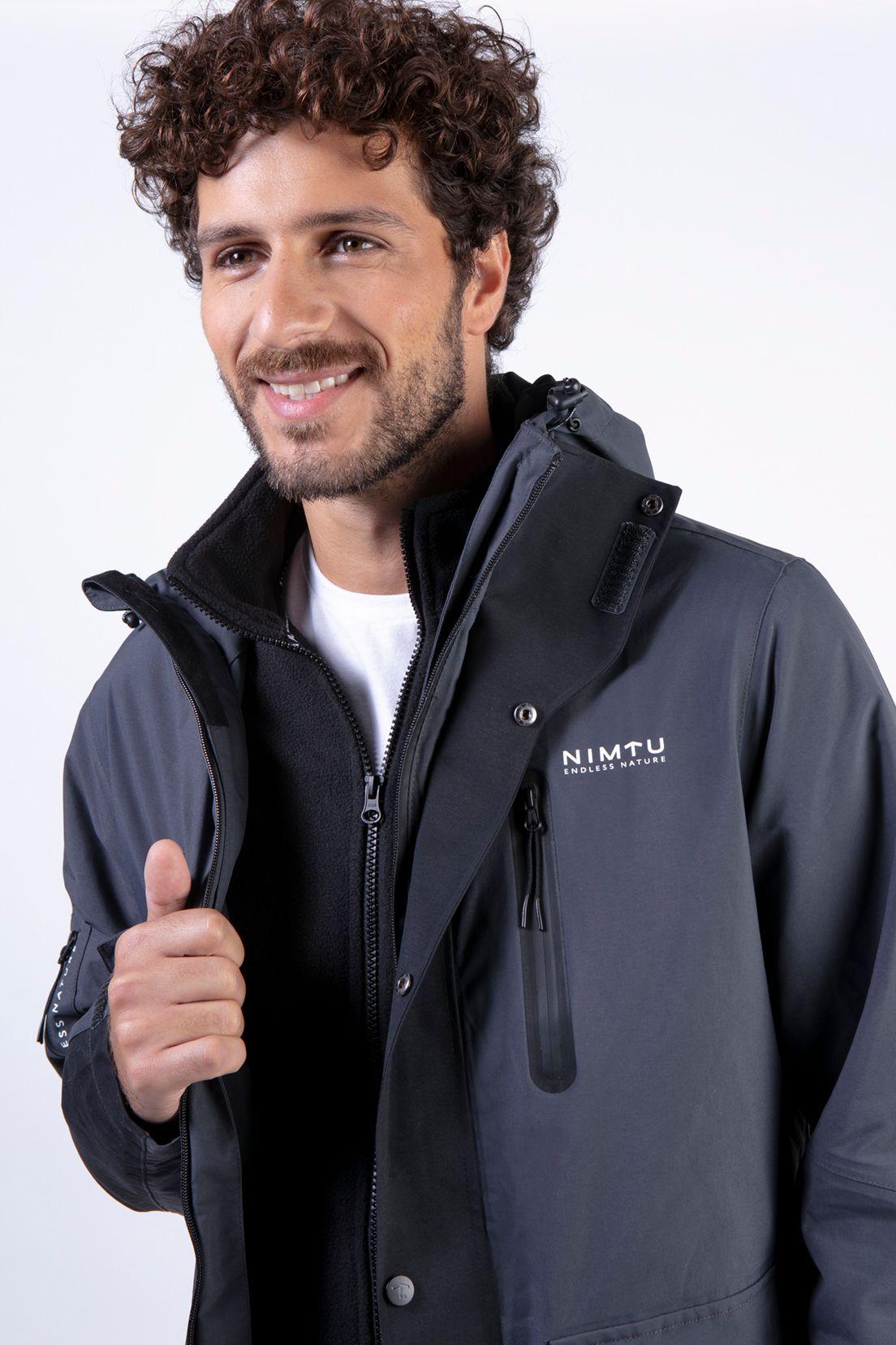 Chaqueta Urbana 3 En 1 Villarrica Black-1