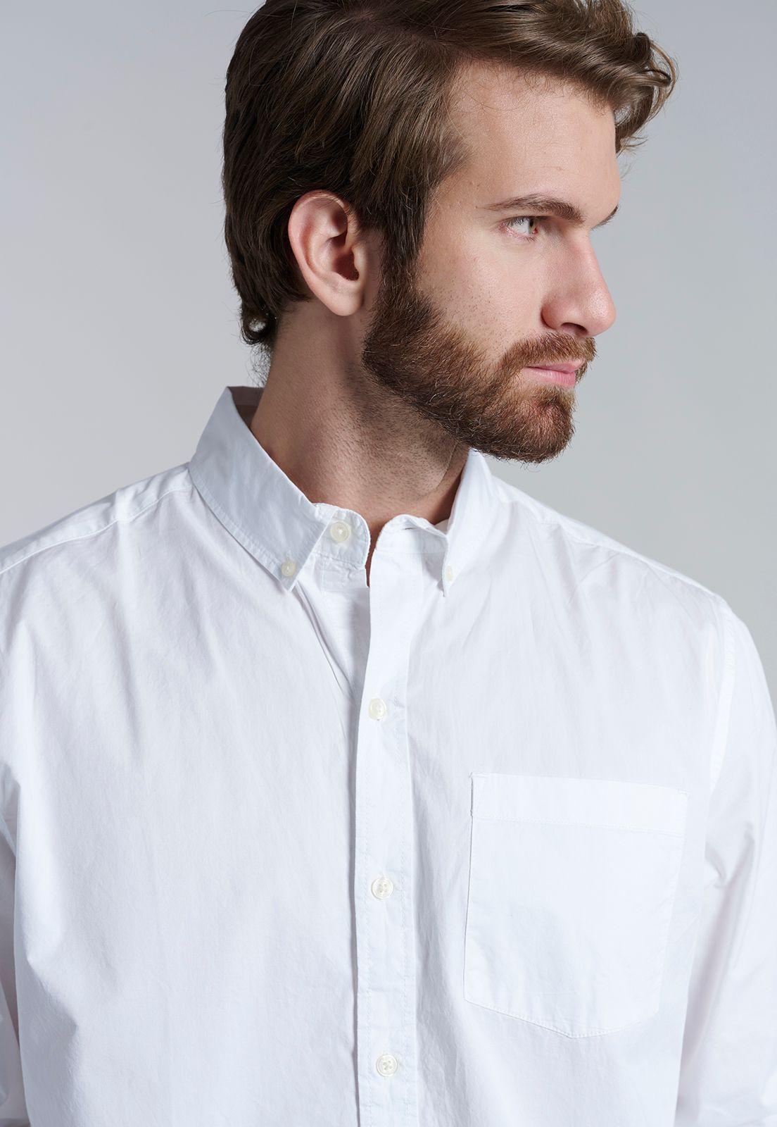 Camisa White Garment Dyed Sport Fj-2