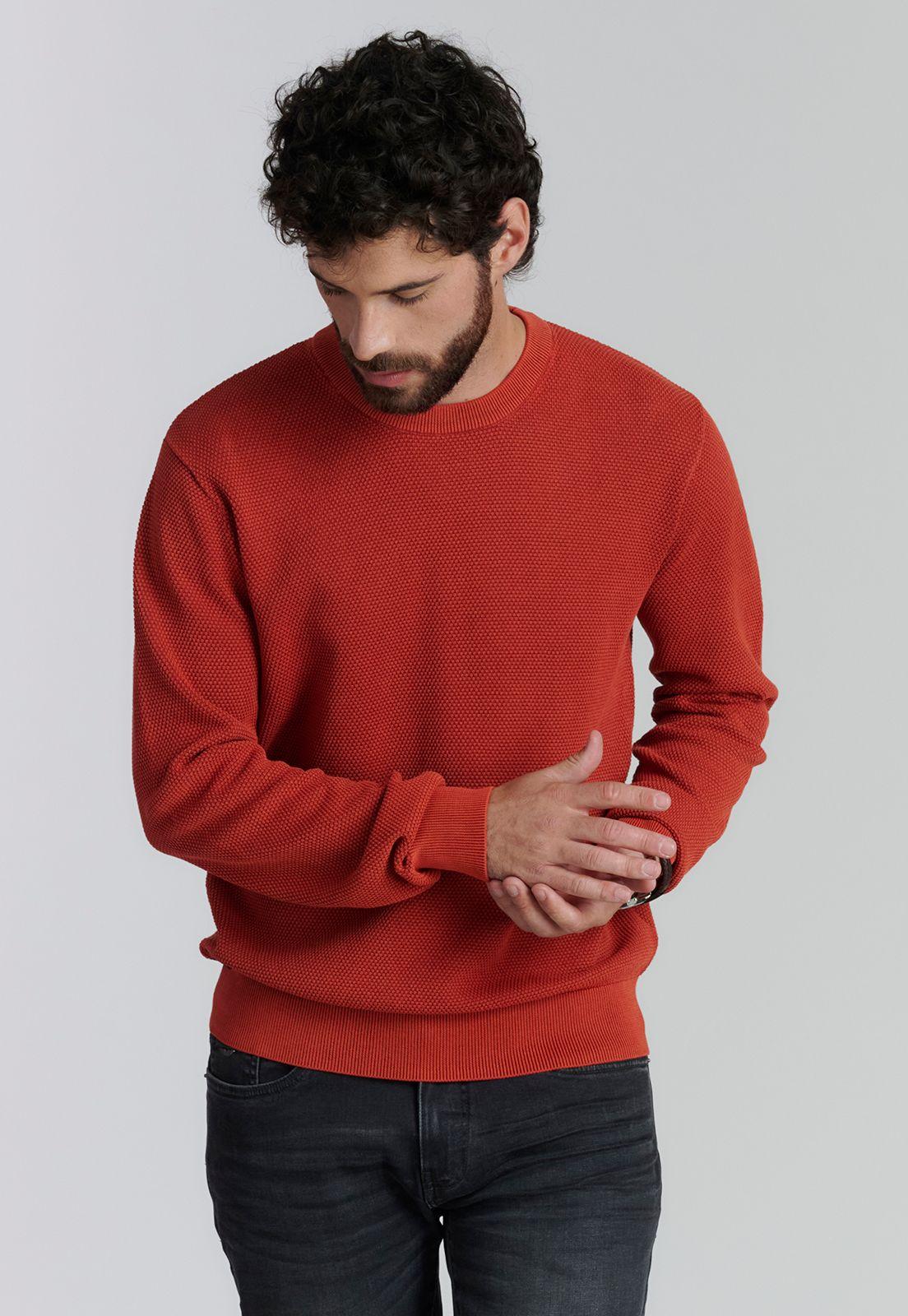 Sweater New York Fjs Brick-0