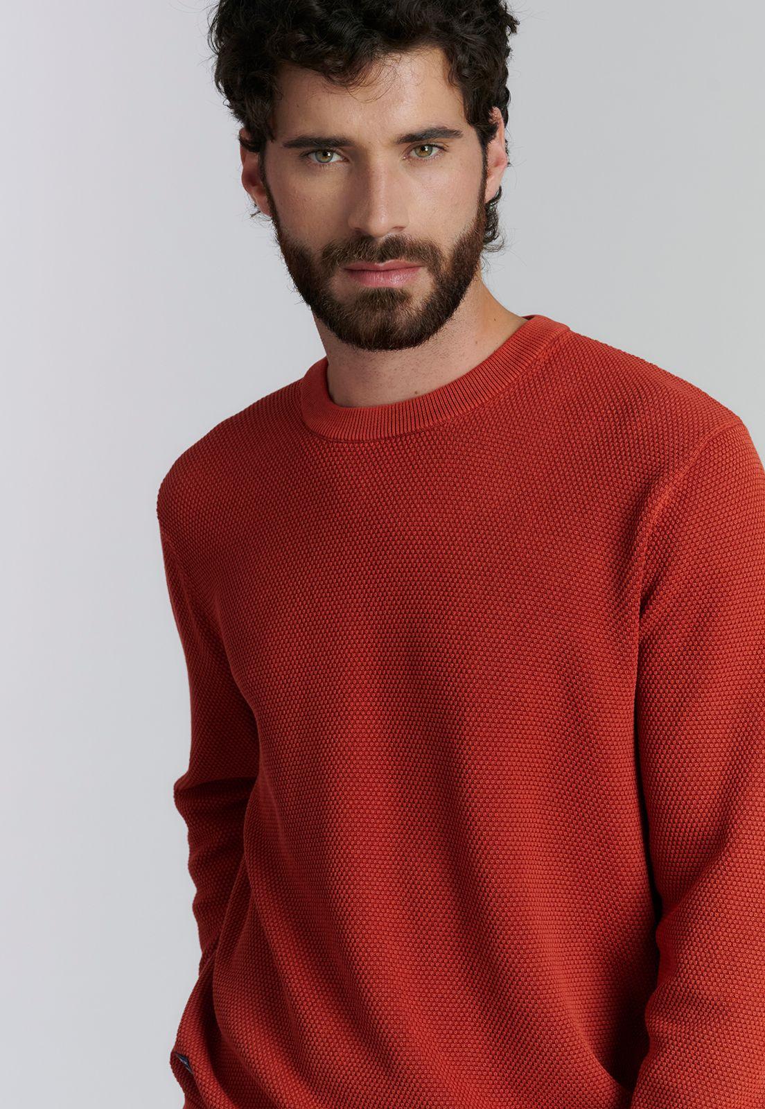 Sweater New York Fjs Brick-2