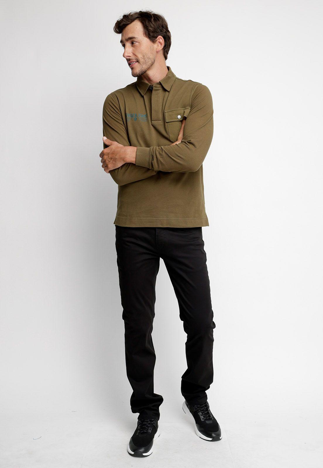 Polera Polo Texas Military-3