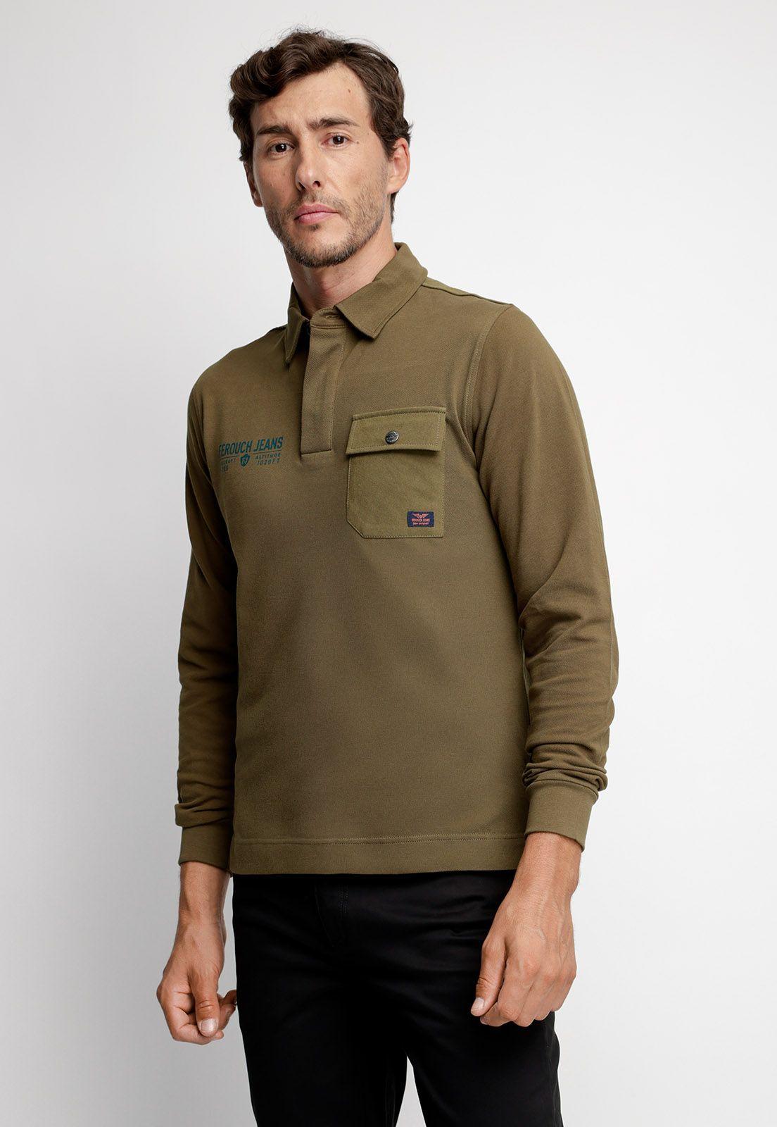 Polera Polo Texas Military-0