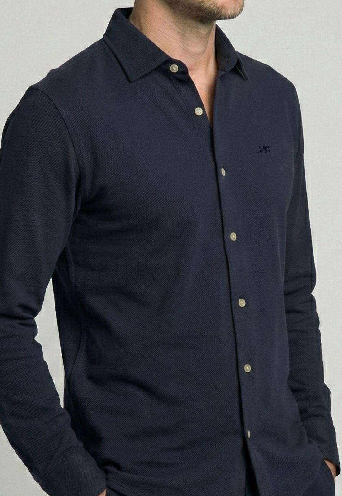 Camisa Slim Escocia Navy-2