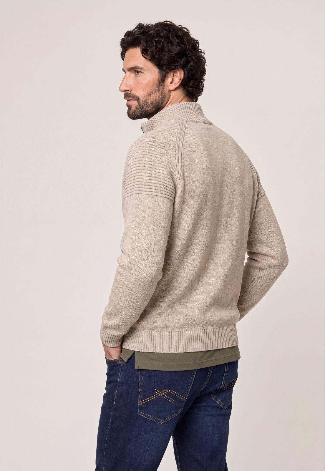 Sweater Boston Regular Beige-2