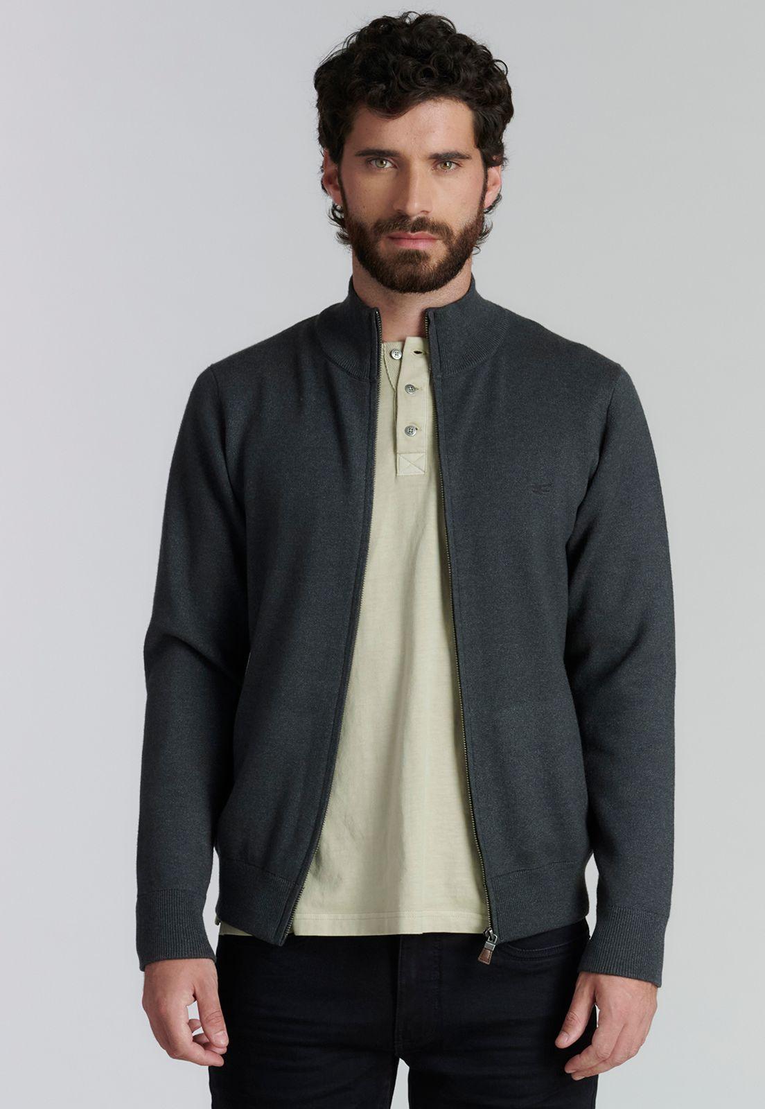 Sweater Berkeley F Business Graphite-1