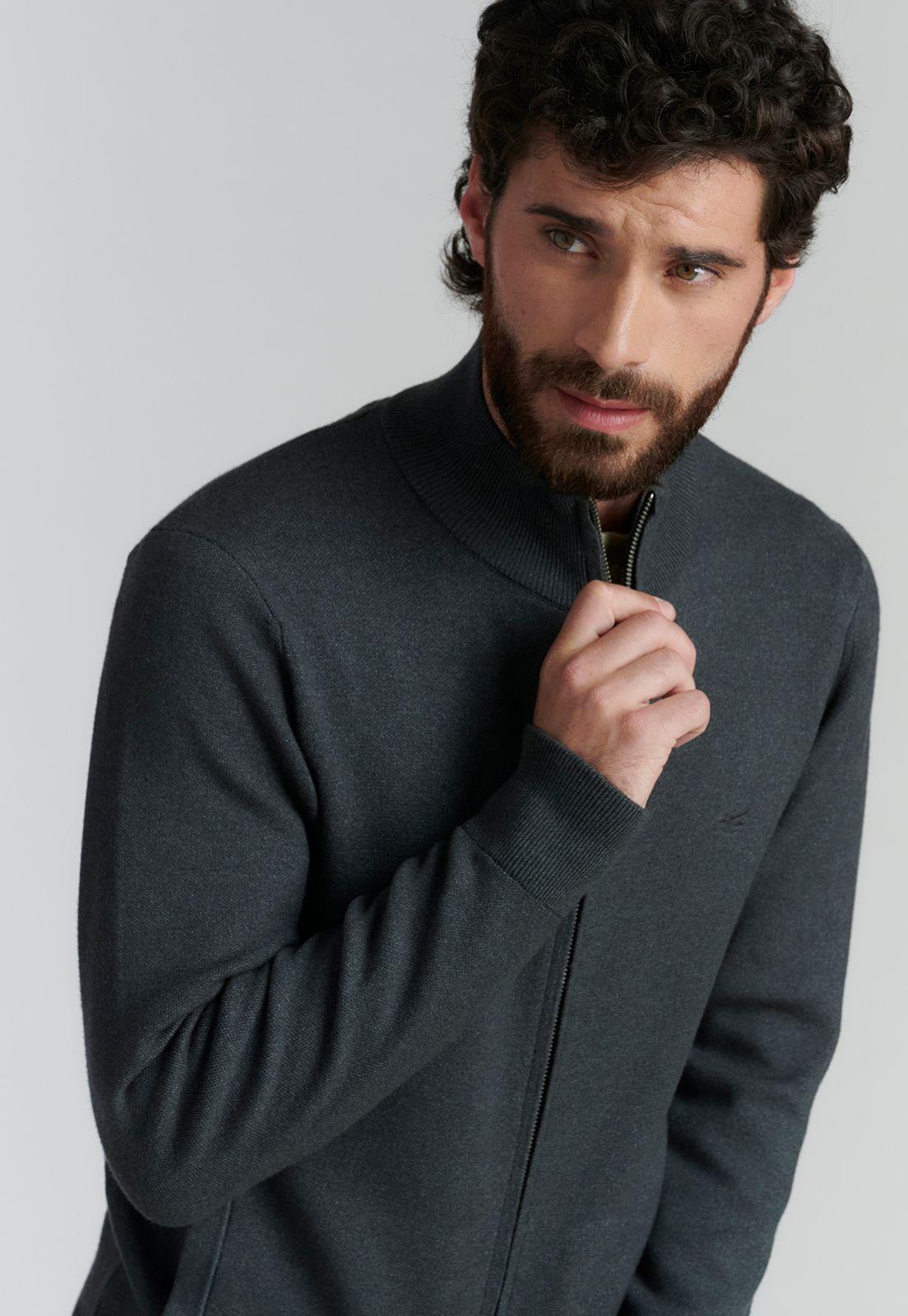 Sweater Berkeley F Business Graphite-2