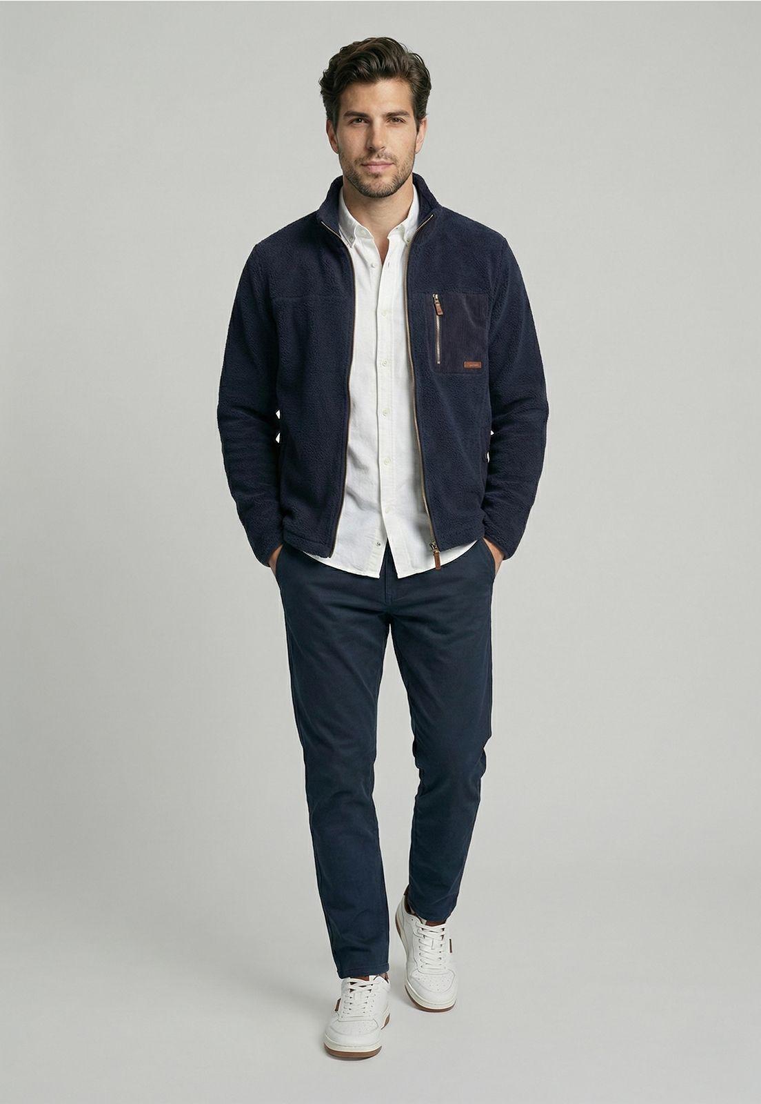 Poleron Chicago Navy-1