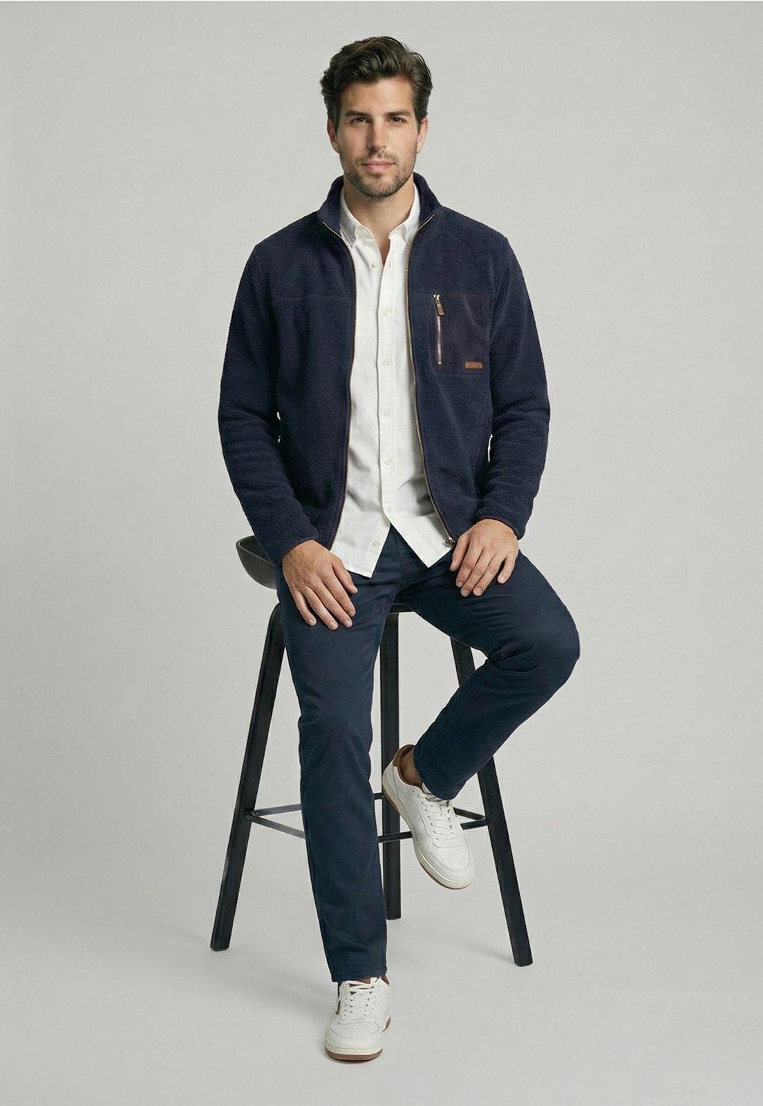 Poleron Chicago Navy-4