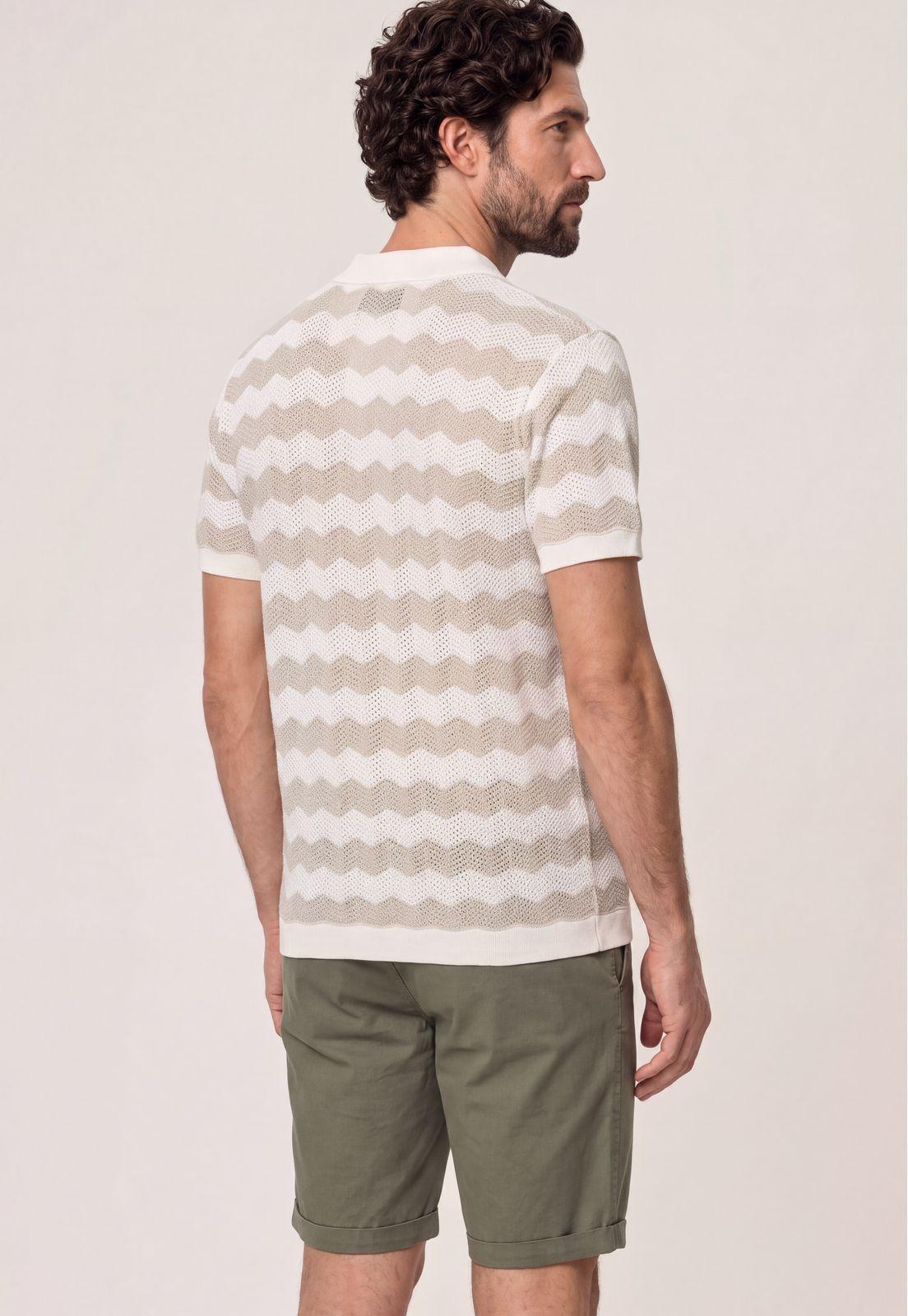 Camisa Tejida Concord Beige-2