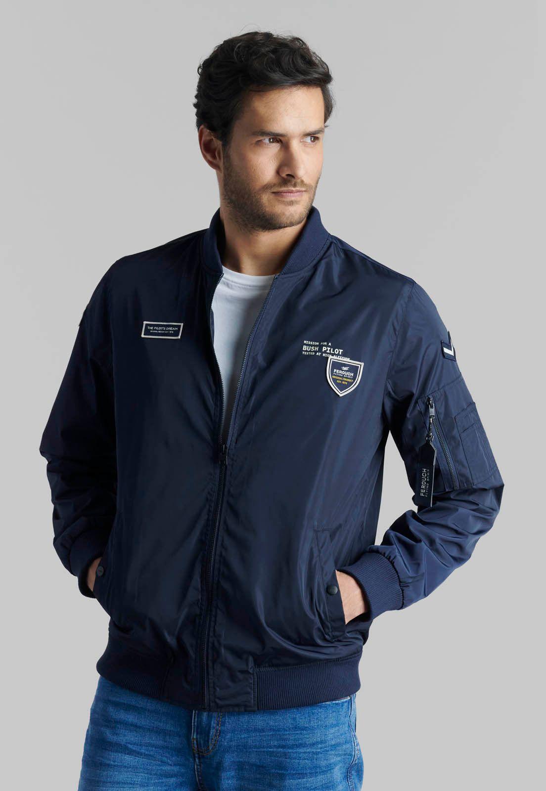 Chaqueta Pilot Sport Navy-4