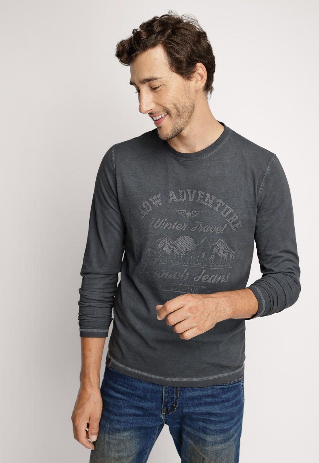 Polera Michigan Grafito-0