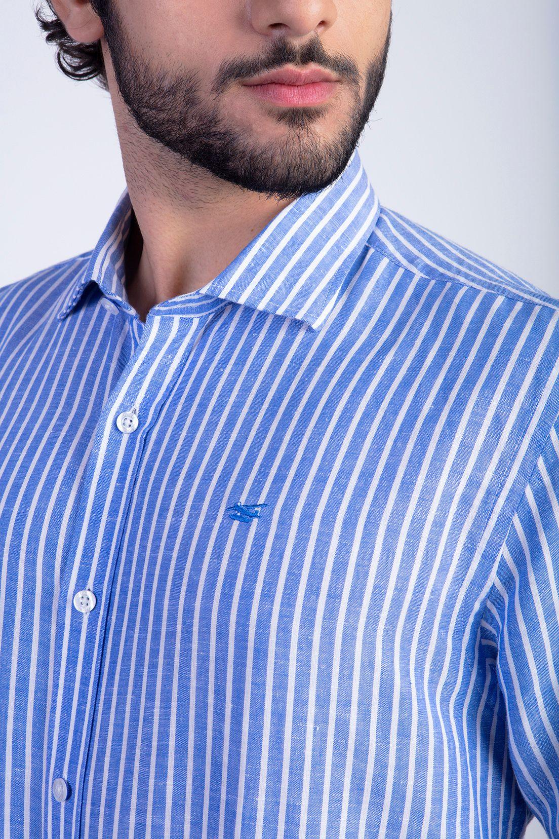 Camisa Listada Sport F Blue-3