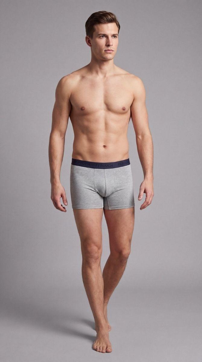 Tripack Boxer Grey-2