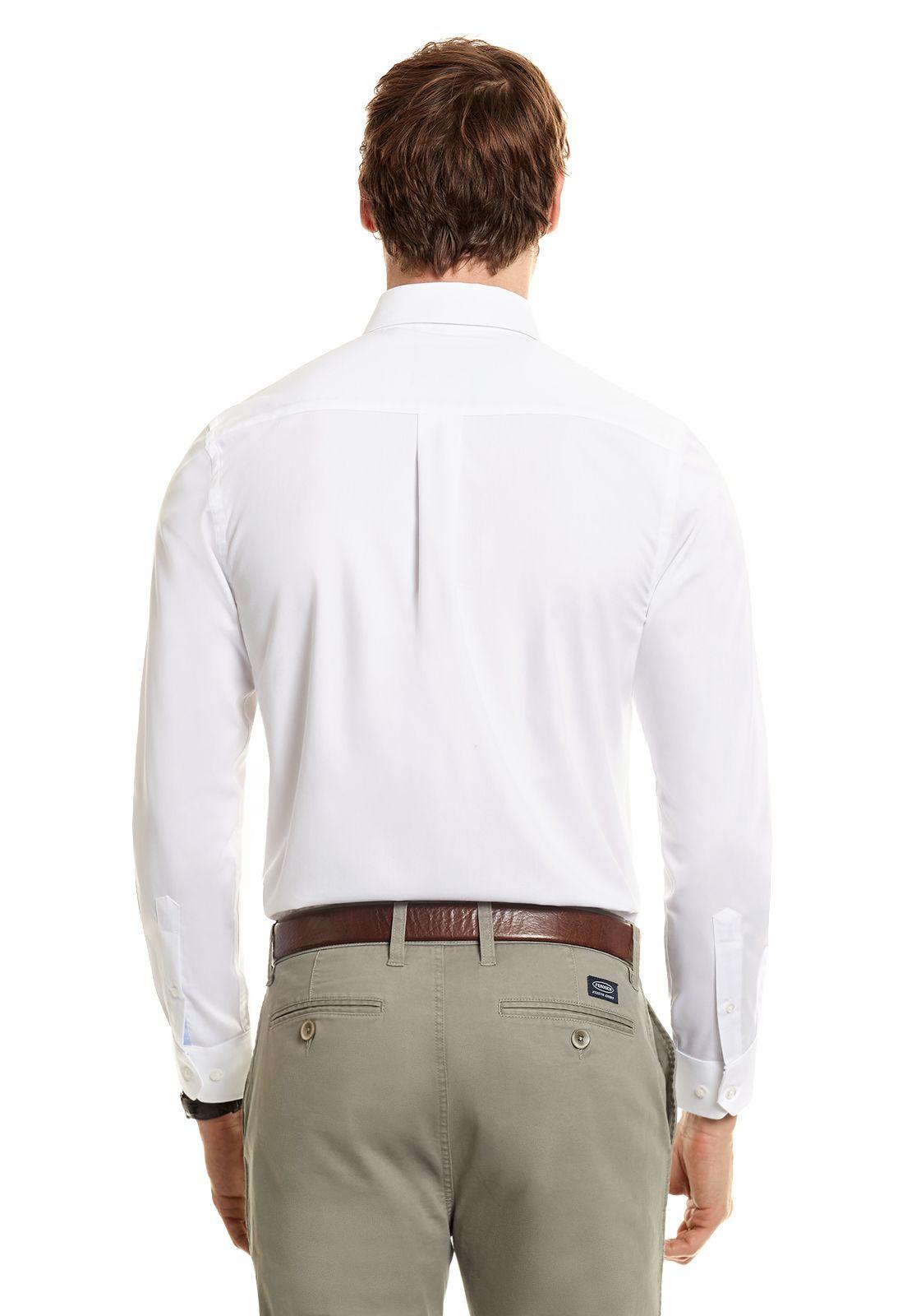 Camisa Oxford Smart Casual White-2